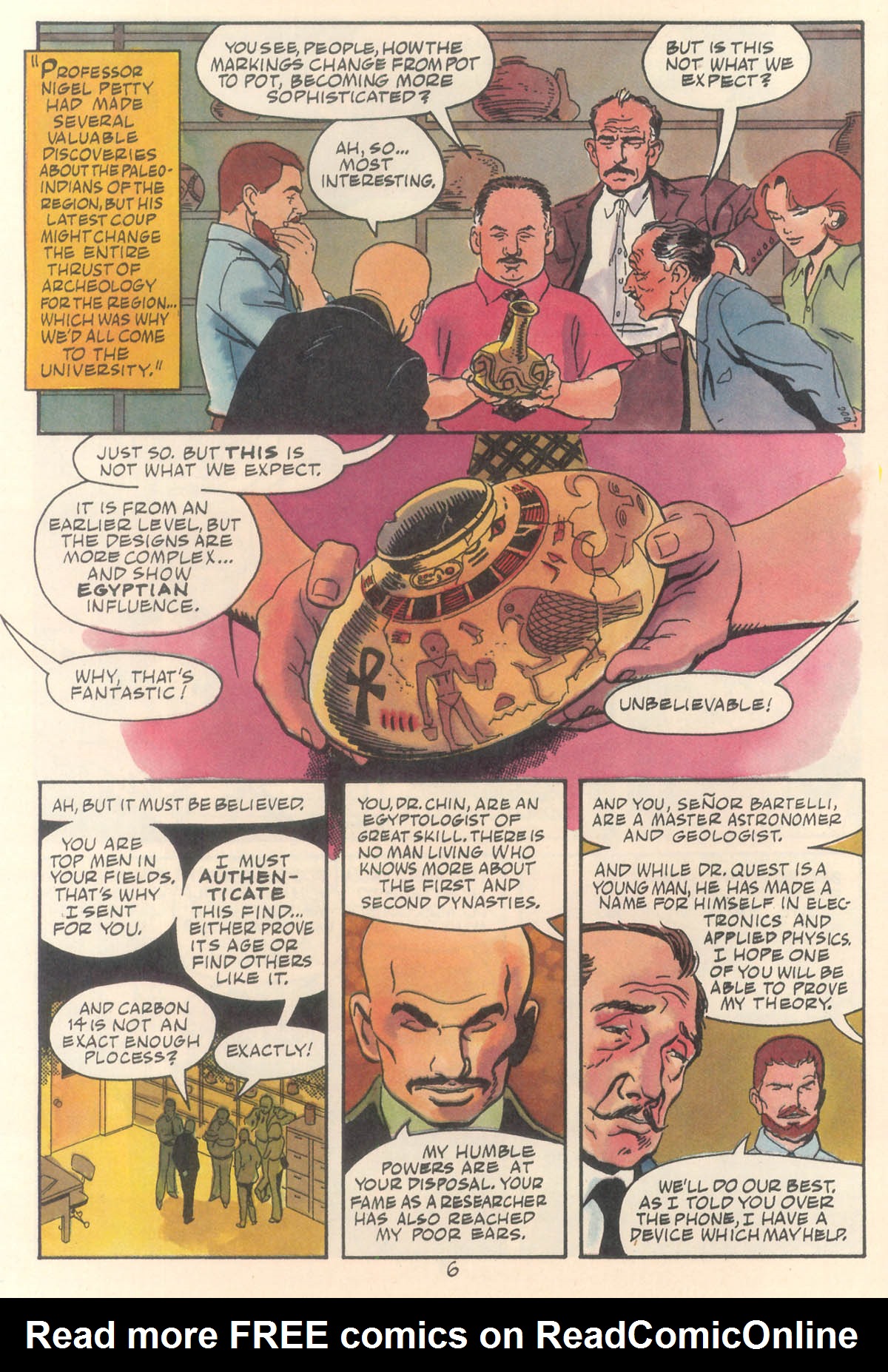 Read online Jonny Quest comic -  Issue #15 - 8