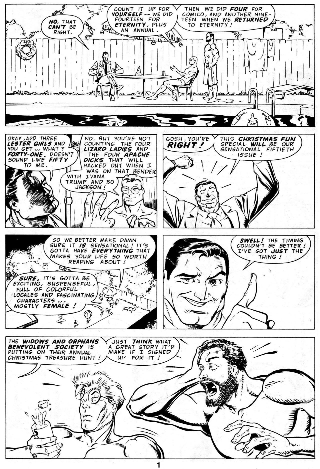 Read online The Trouble With Girls: Christmas Special comic -  Issue # Full - 3