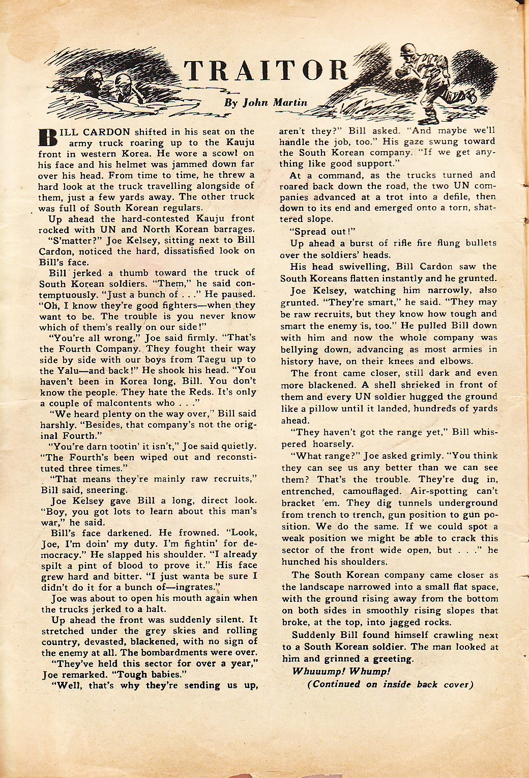 Read online Soldier Comics comic -  Issue #11 - 2