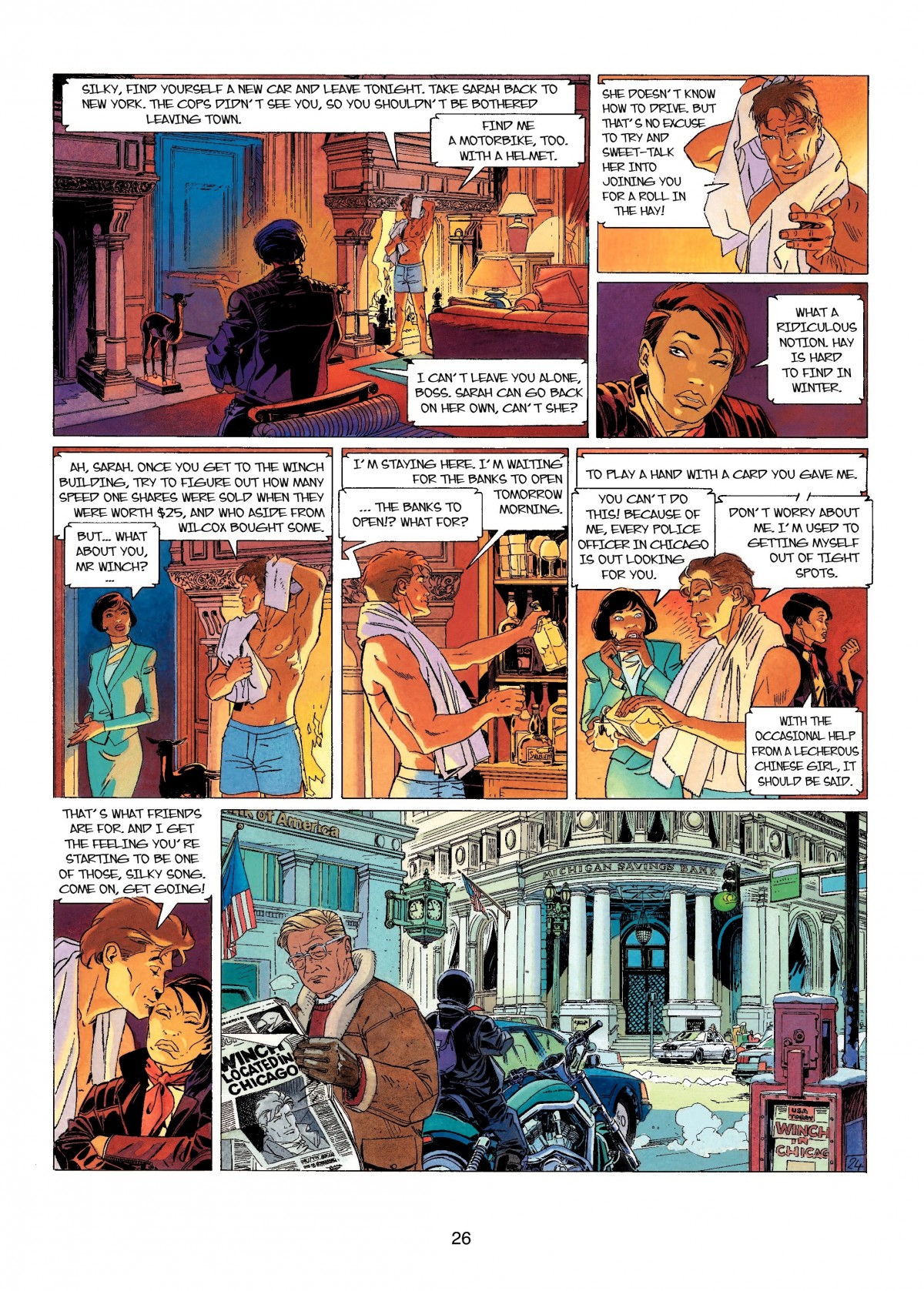 Read online Largo Winch comic -  Issue # TPB 10 - 26