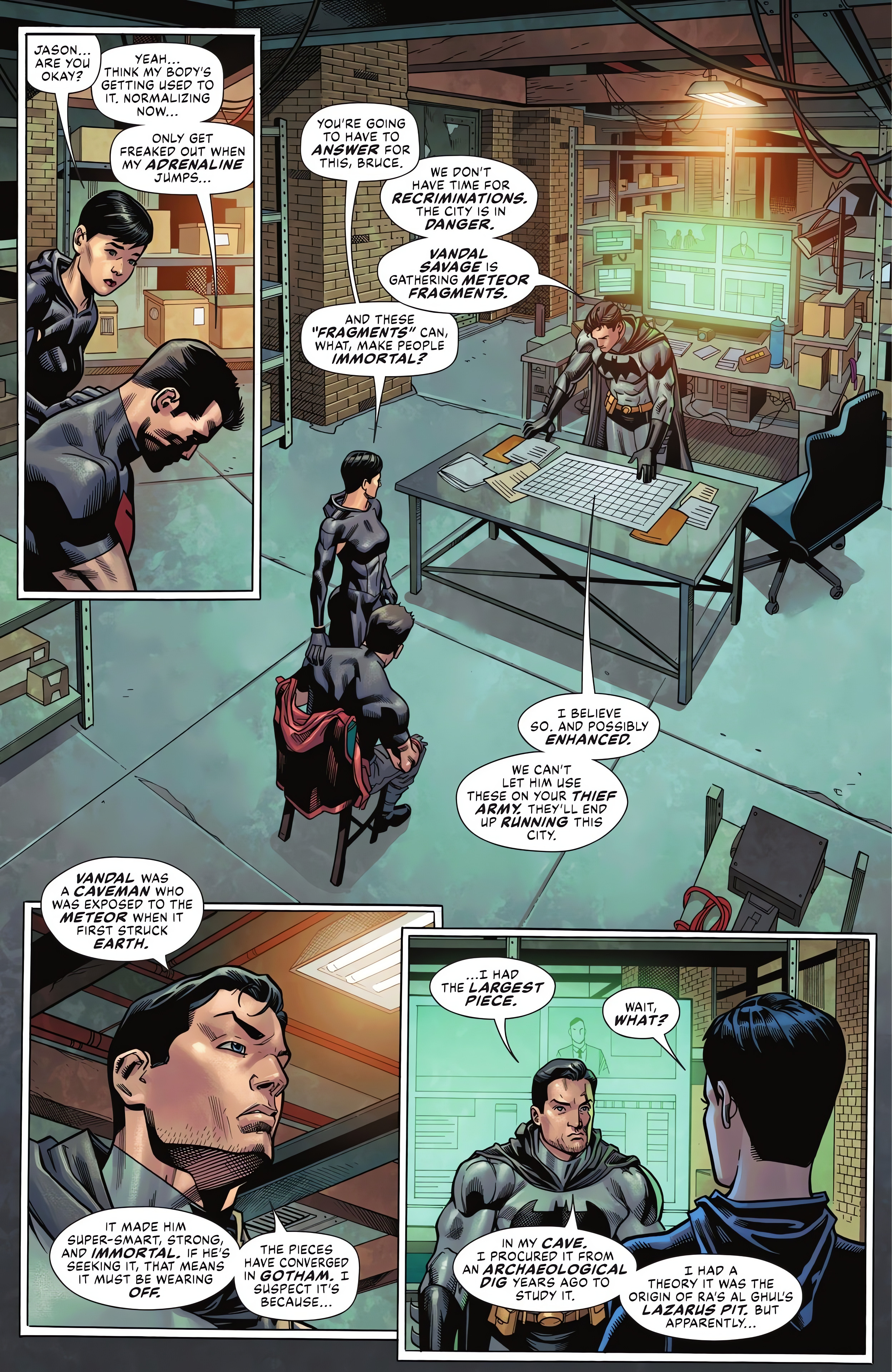 Read online Batman/Catwoman: The Gotham War: Scorched Earth comic -  Issue # Full - 7