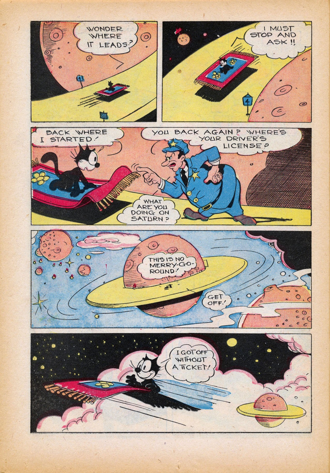 Read online Felix the Cat (1948) comic -  Issue #12 - 32