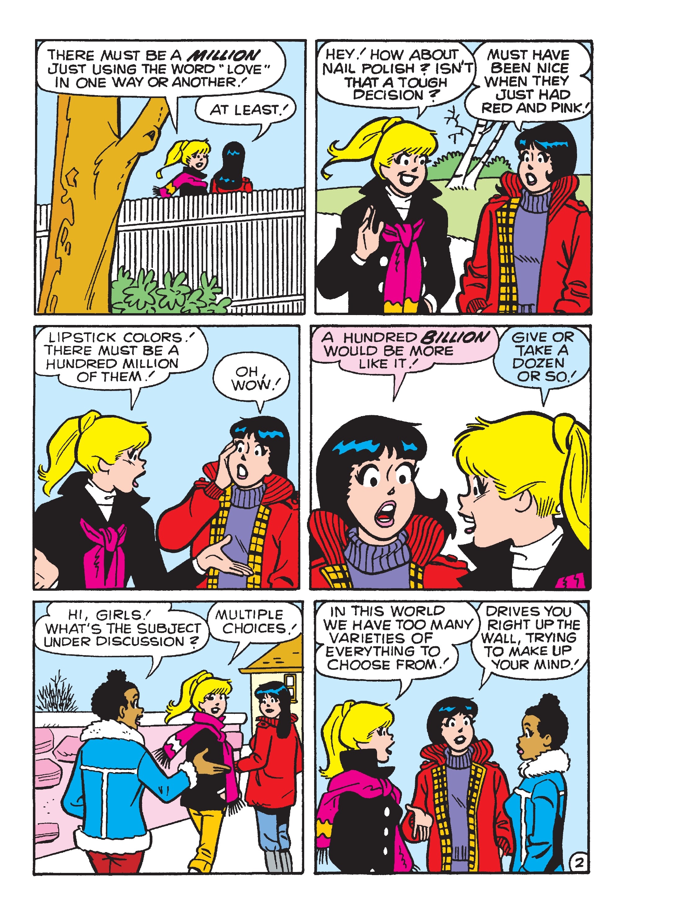 Read online Betty & Veronica Friends Double Digest comic -  Issue #257 - 125