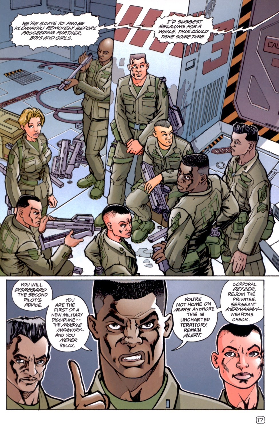 Read online Starship Troopers: Insect Touch comic -  Issue #1 - 19