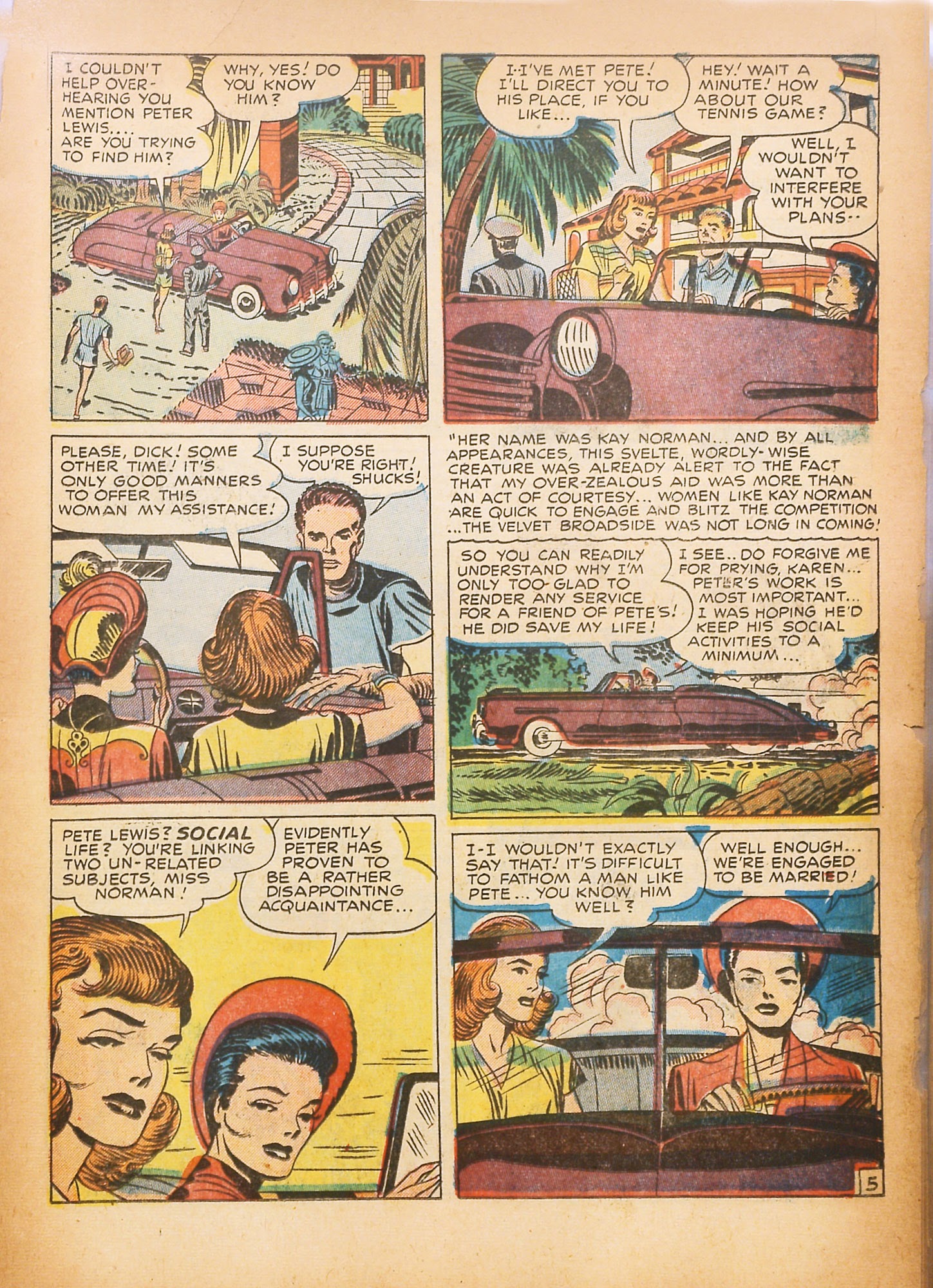 Read online Young Love (1949) comic -  Issue #1 - 7