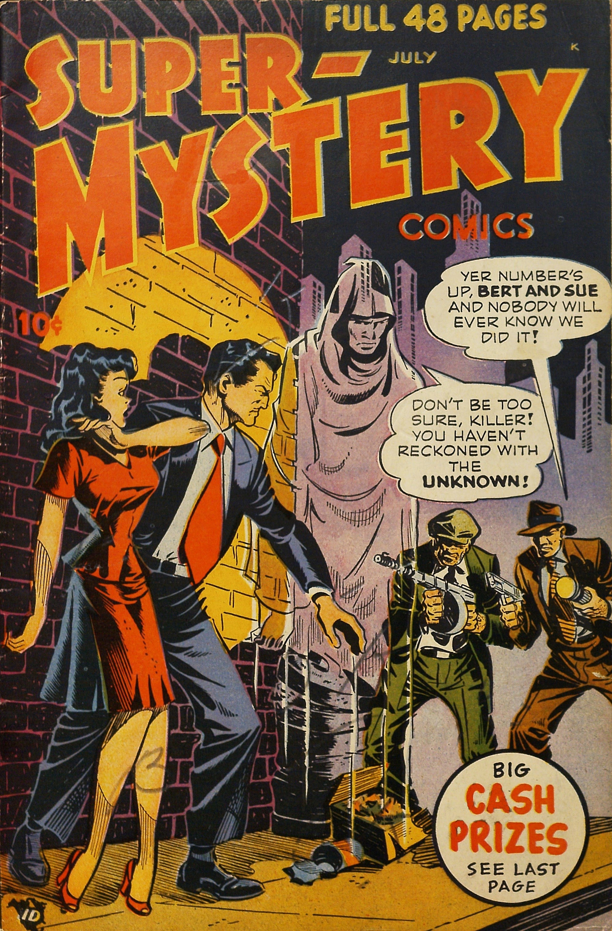 Read online Super-Mystery Comics comic -  Issue #42 - 1