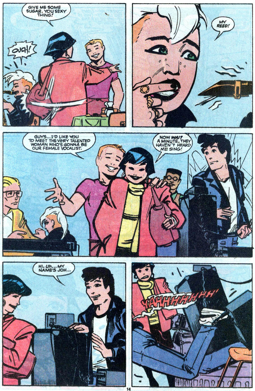 Read online Steeltown Rockers comic -  Issue #4 - 11