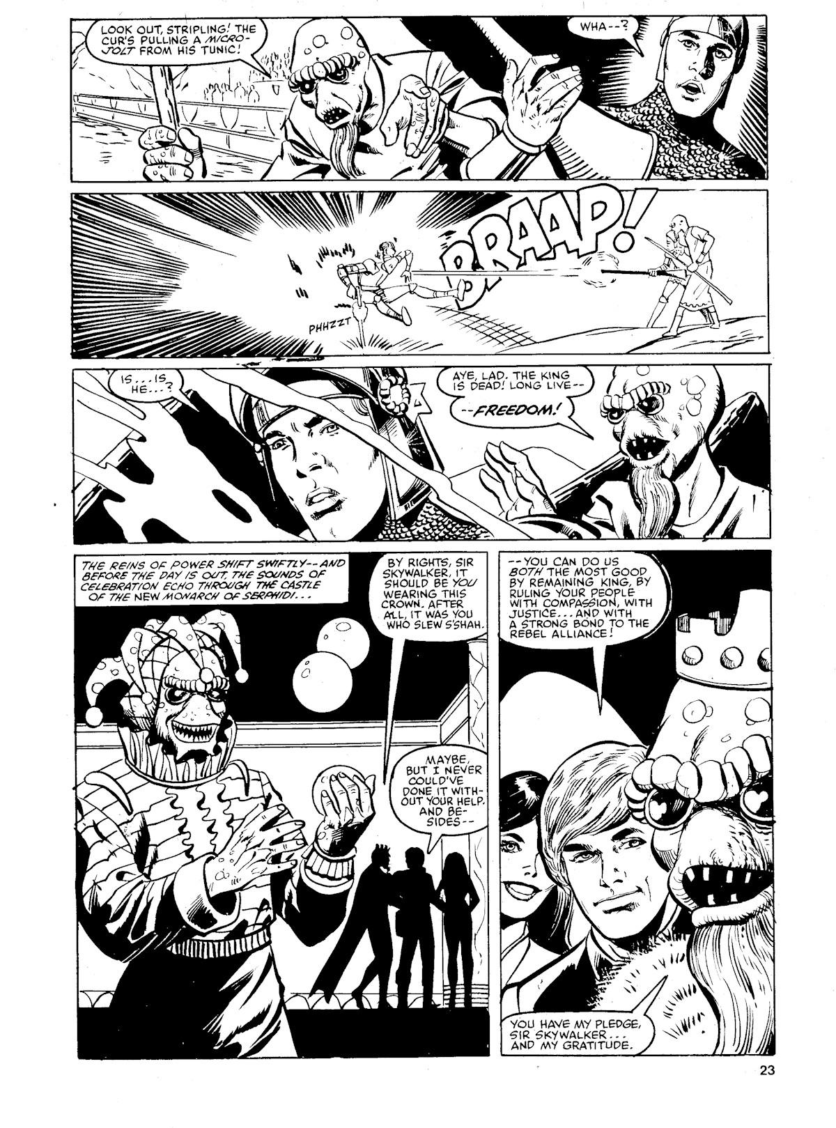 Read online Star Wars Weekly comic -  Issue #164 - 23