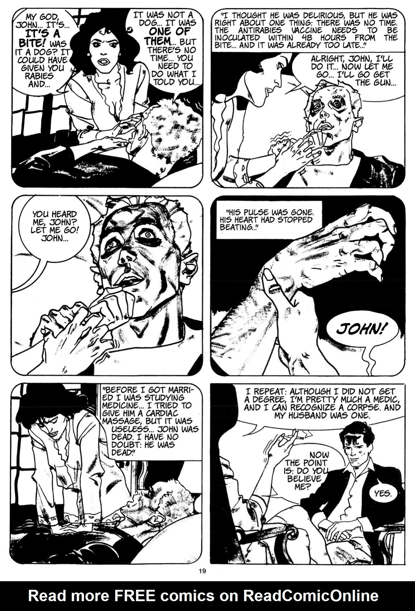 Read online Dylan Dog (1986) comic -  Issue #1 - 19