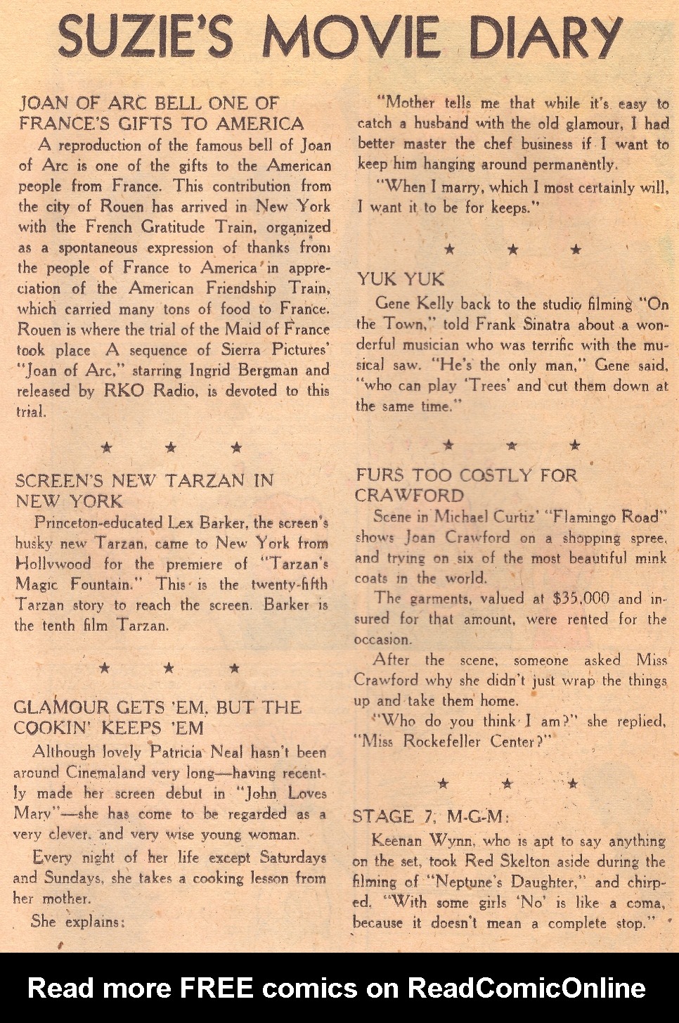 Read online Suzie Comics comic -  Issue #70 - 35