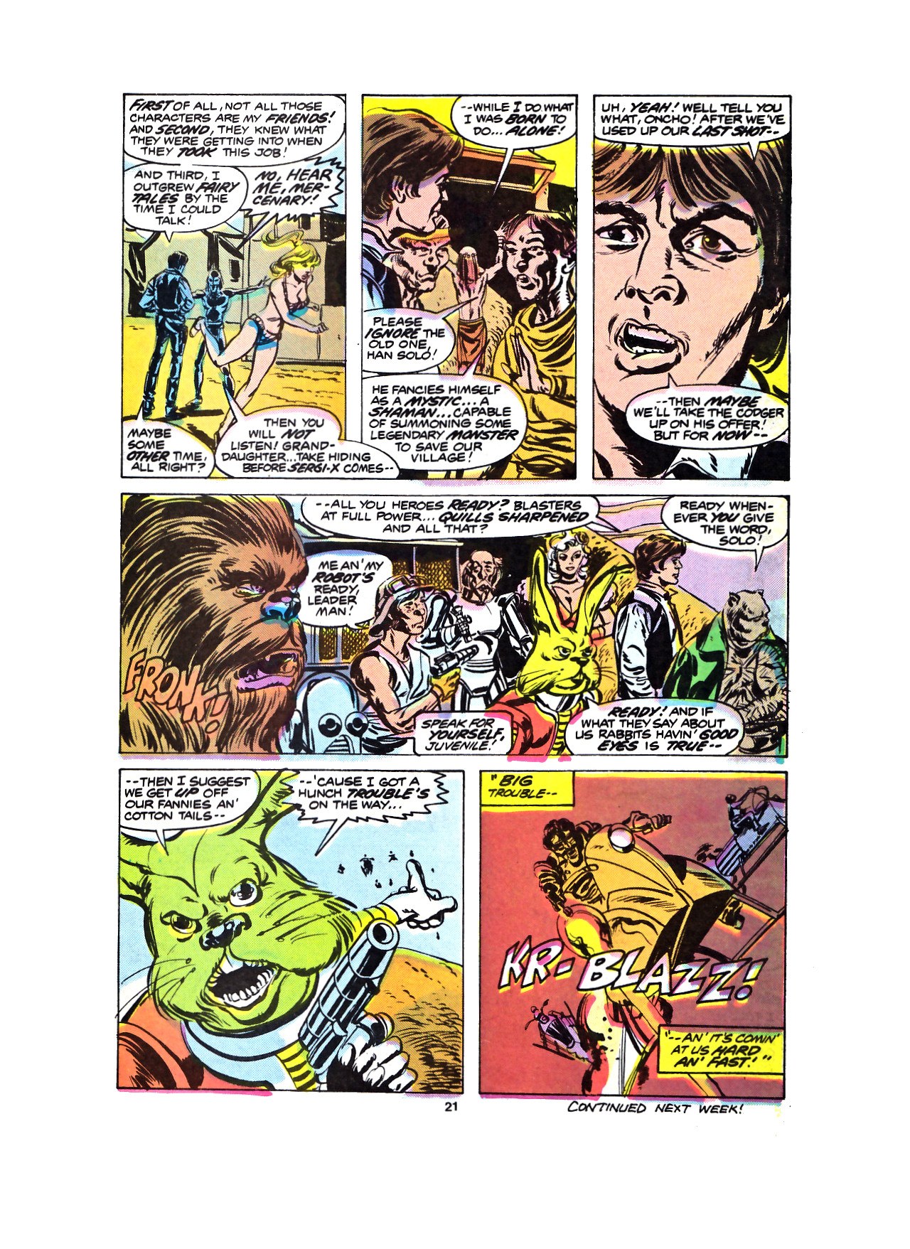 Read online Return of the Jedi comic -  Issue #23 - 21