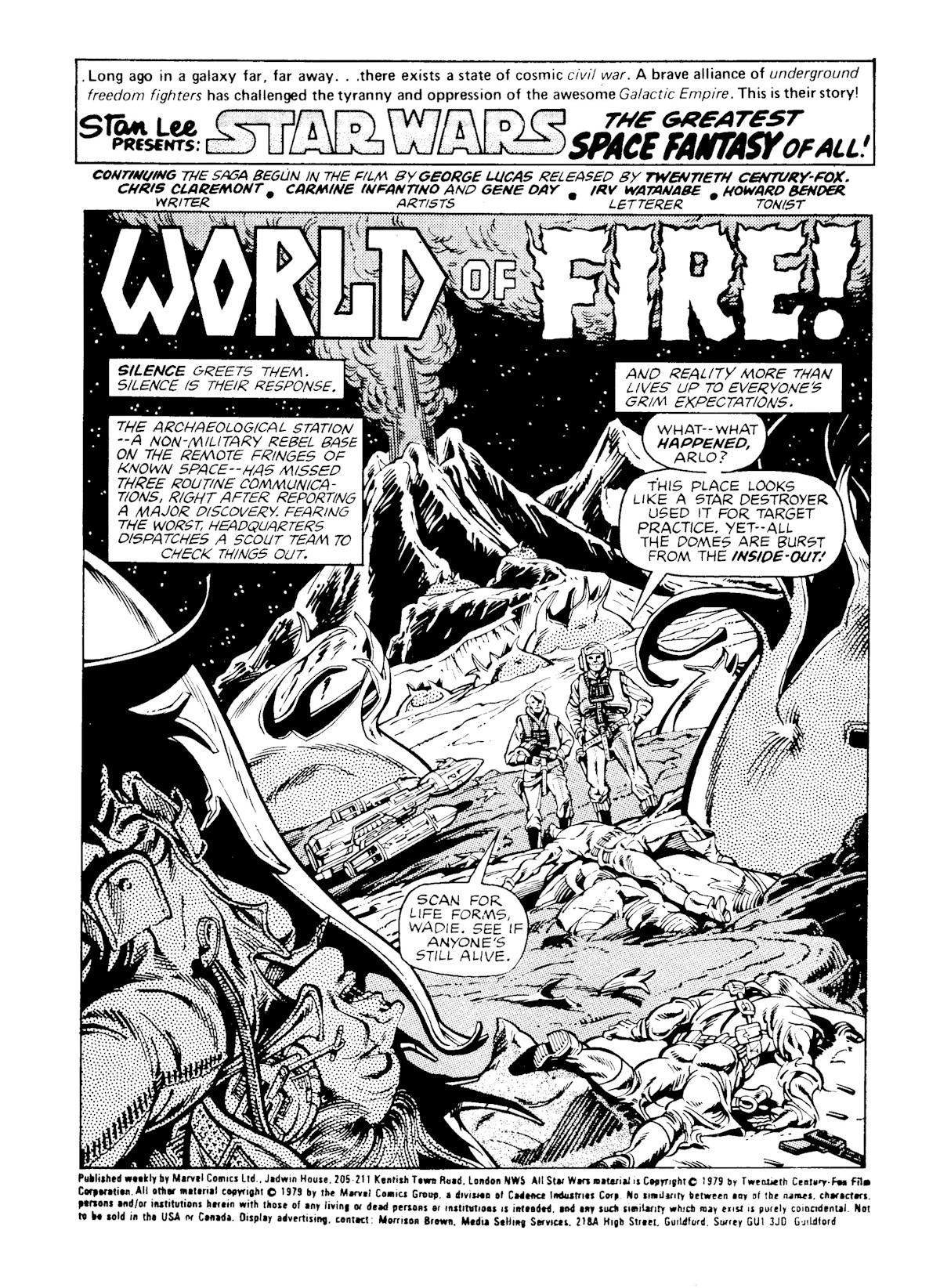 Read online Star Wars Weekly comic -  Issue #107 - 2