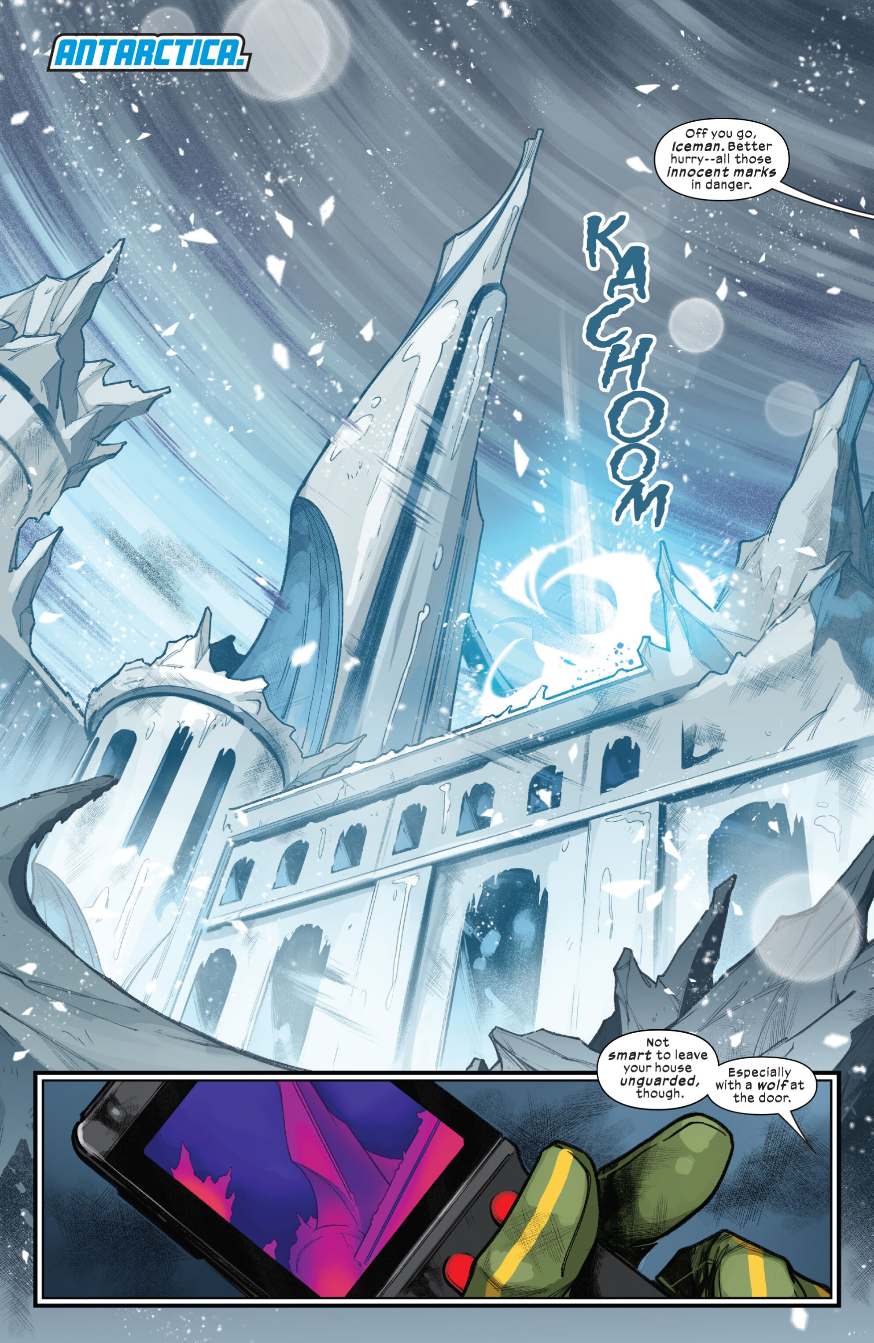 Read online Astonishing Iceman comic -  Issue #4 - 2
