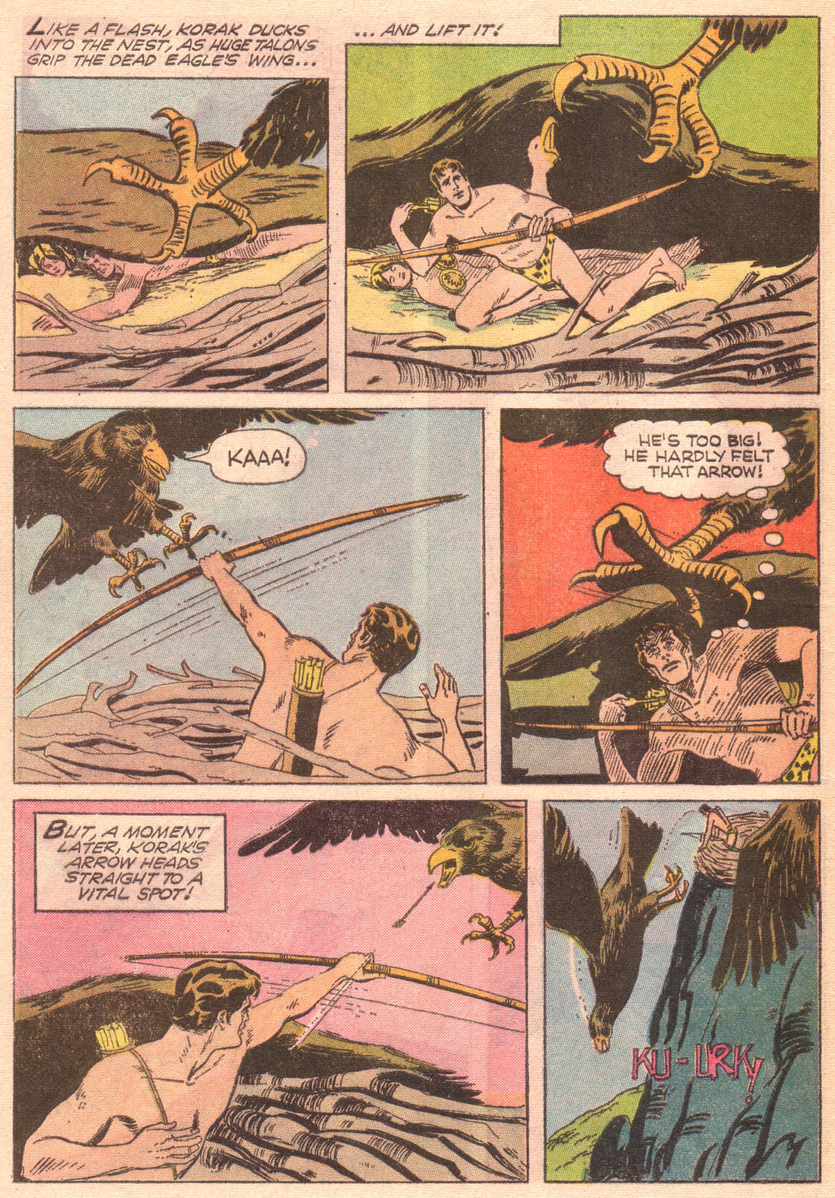 Read online Korak, Son of Tarzan (1964) comic -  Issue #26 - 8
