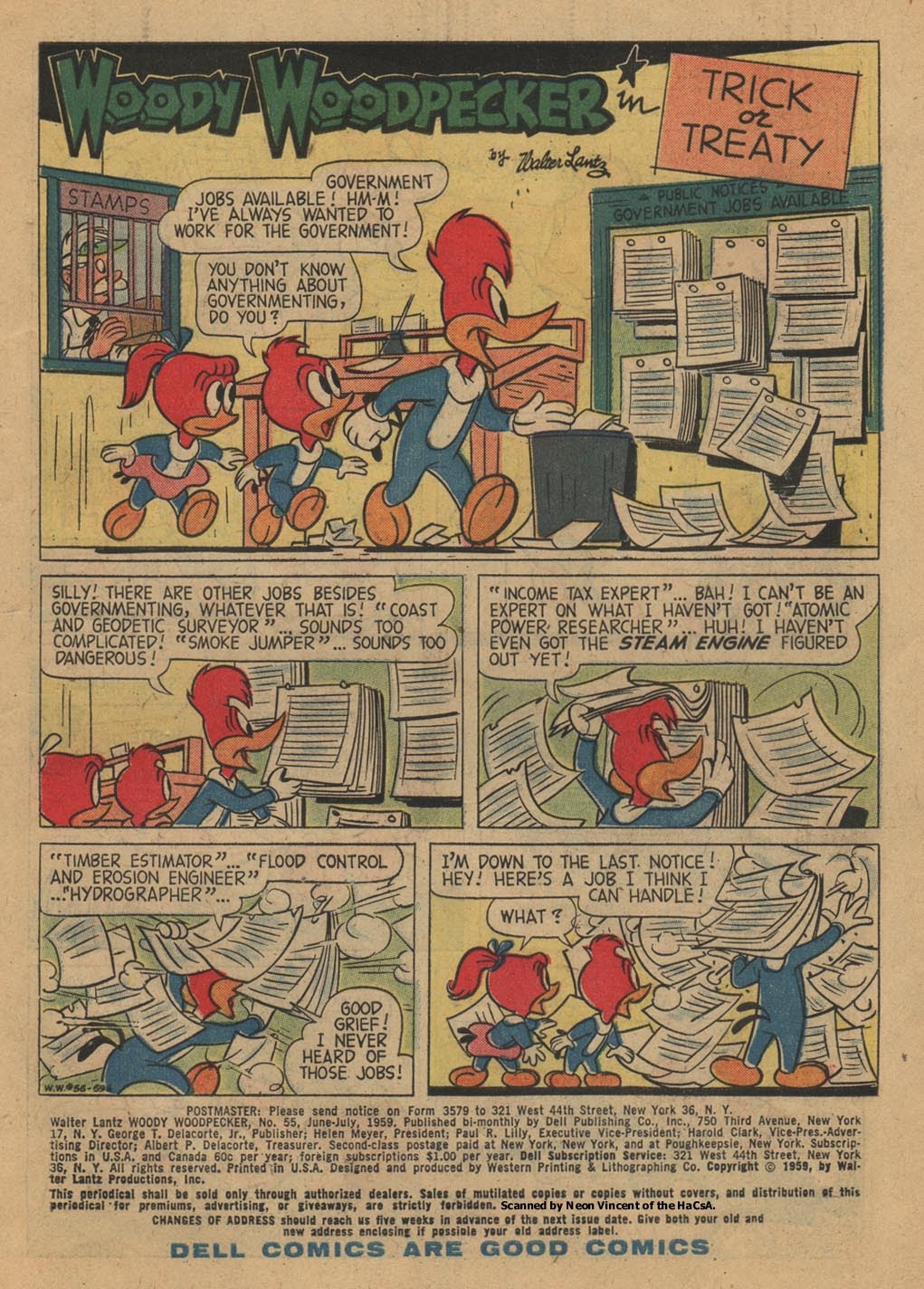 Read online Walter Lantz Woody Woodpecker (1952) comic -  Issue #55 - 3