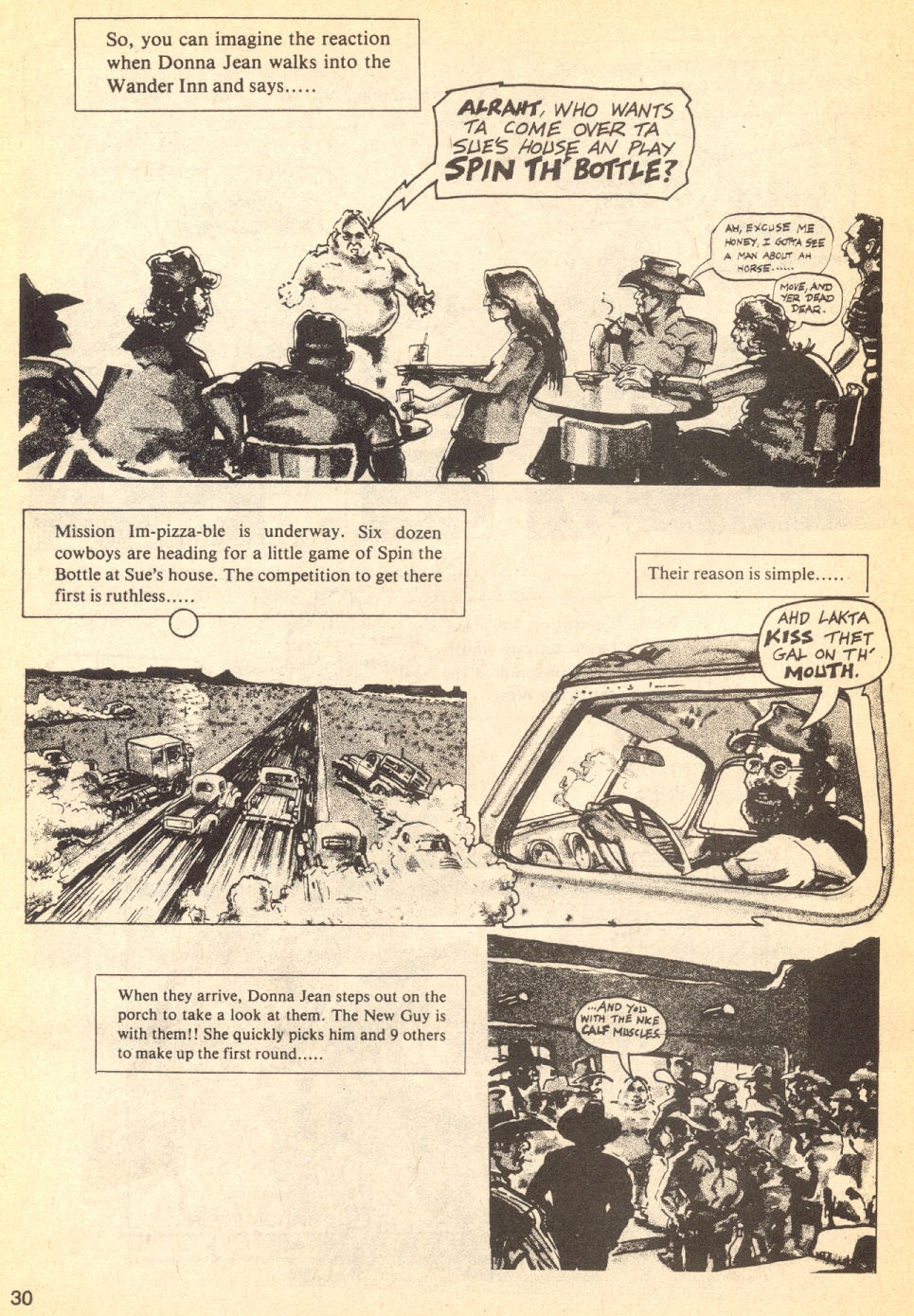Read online Honkytonk Sue comic -  Issue #4 - 32