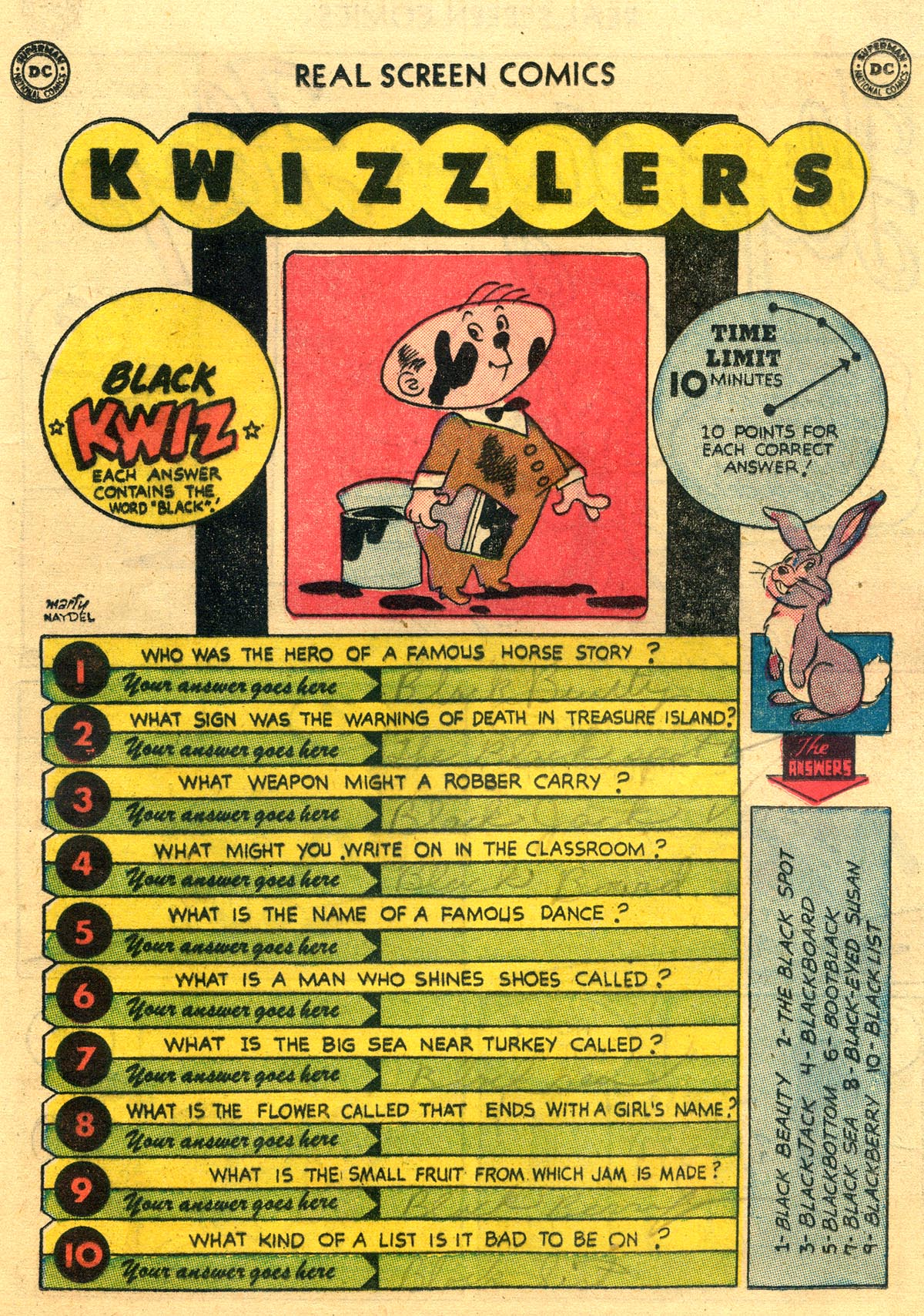 Read online Real Screen Comics comic -  Issue #77 - 17