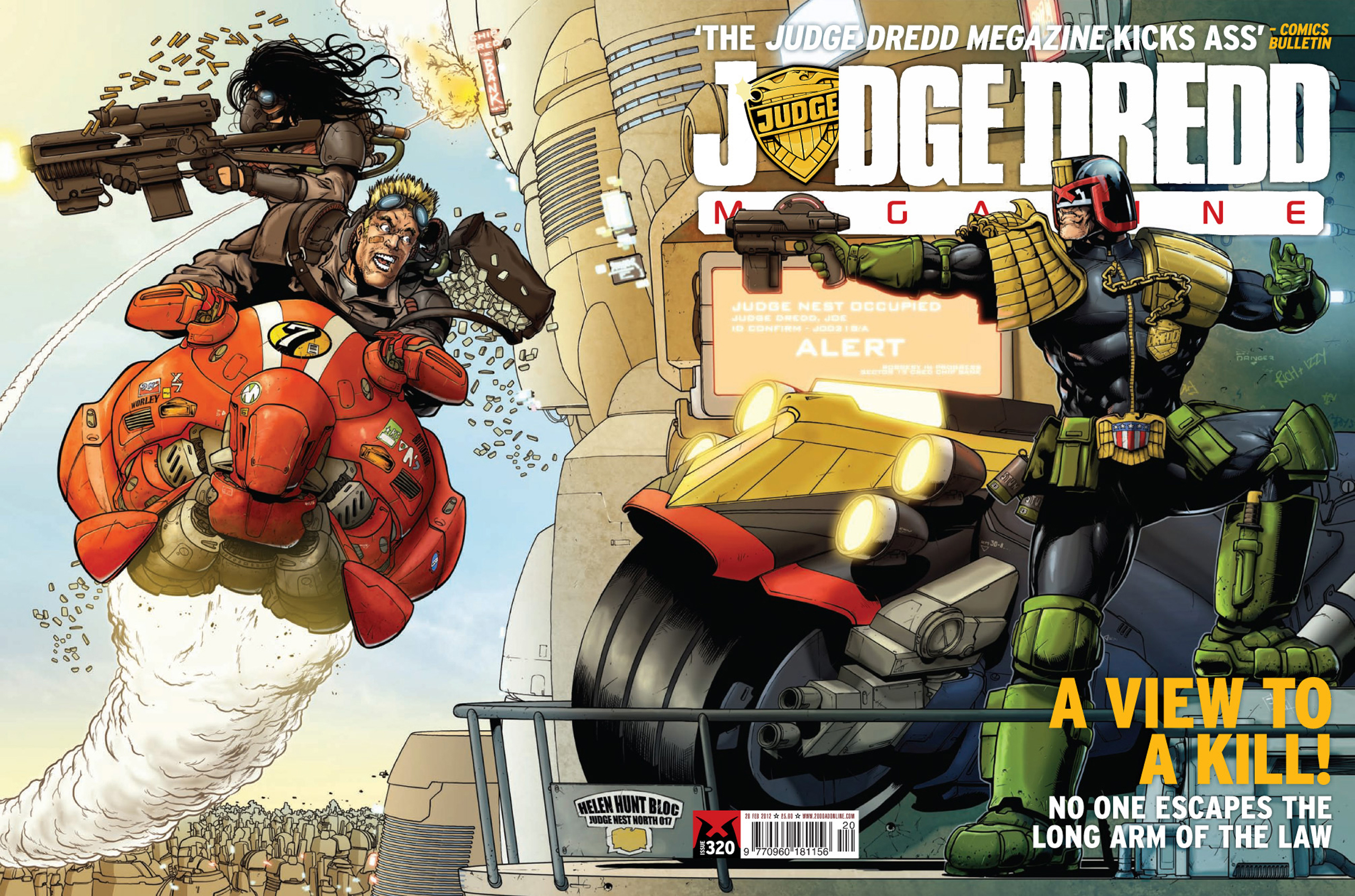 Read online Judge Dredd Megazine (Vol. 5) comic -  Issue #320 - 1