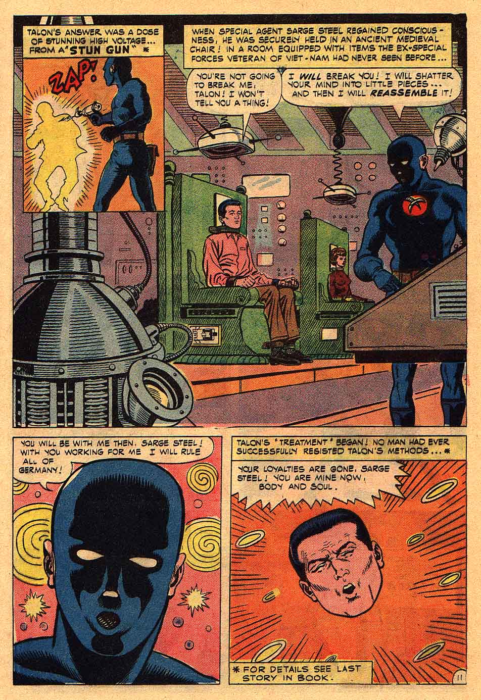 Read online Sarge Steel comic -  Issue #8 - 17