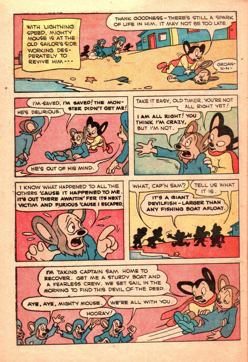 Read online Paul Terry's Mighty Mouse Comics comic -  Issue #15 - 28