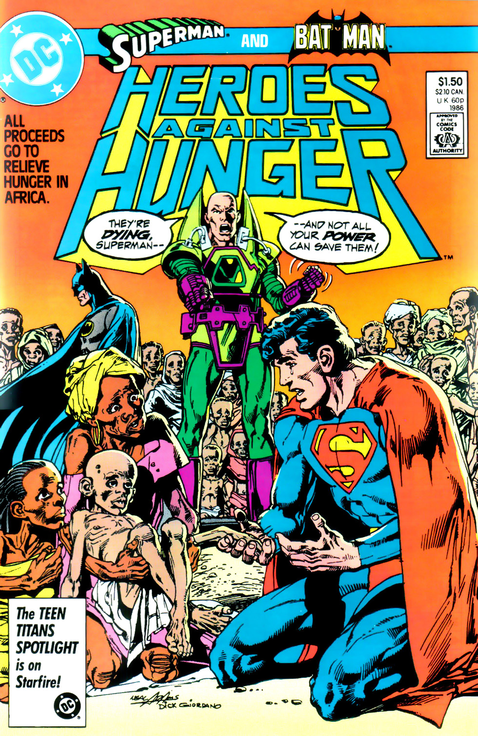 Read online Heroes Against Hunger comic -  Issue # Full - 2