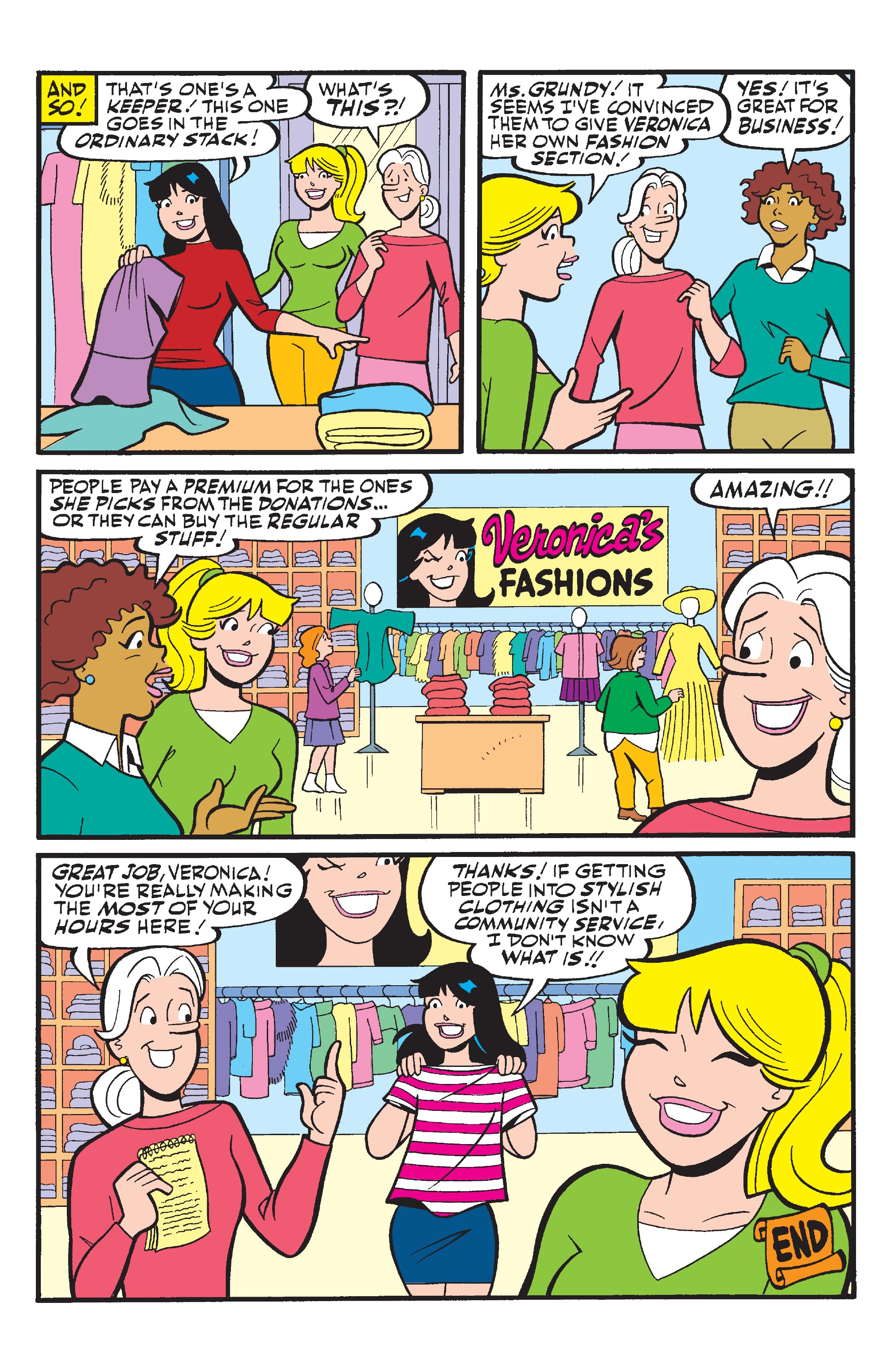Read online Betty & Veronica Best Friends Forever: At Movies comic -  Issue #11 - 17
