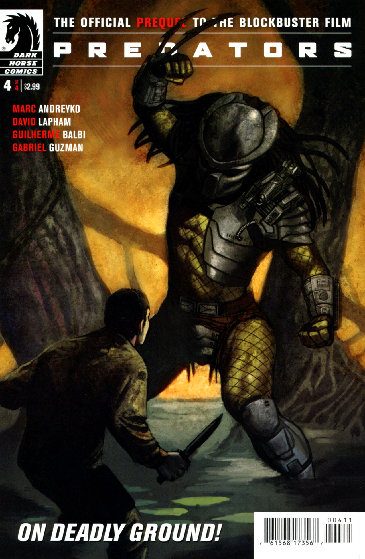 Read online Predators (2010) comic -  Issue #4 - 1