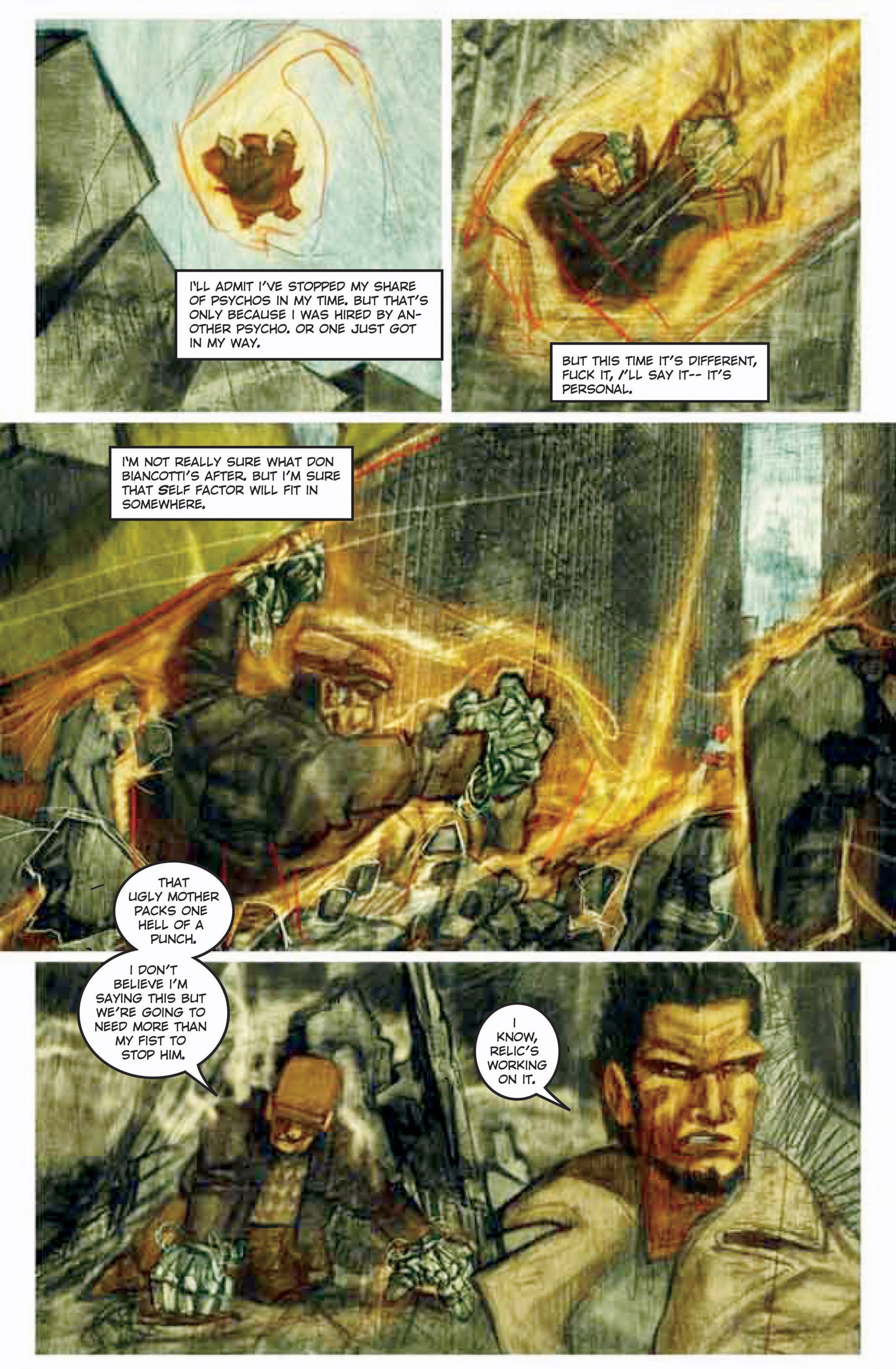 Read online Trenchcoats, Cigarettes and Shotguns comic -  Issue #3 - 4