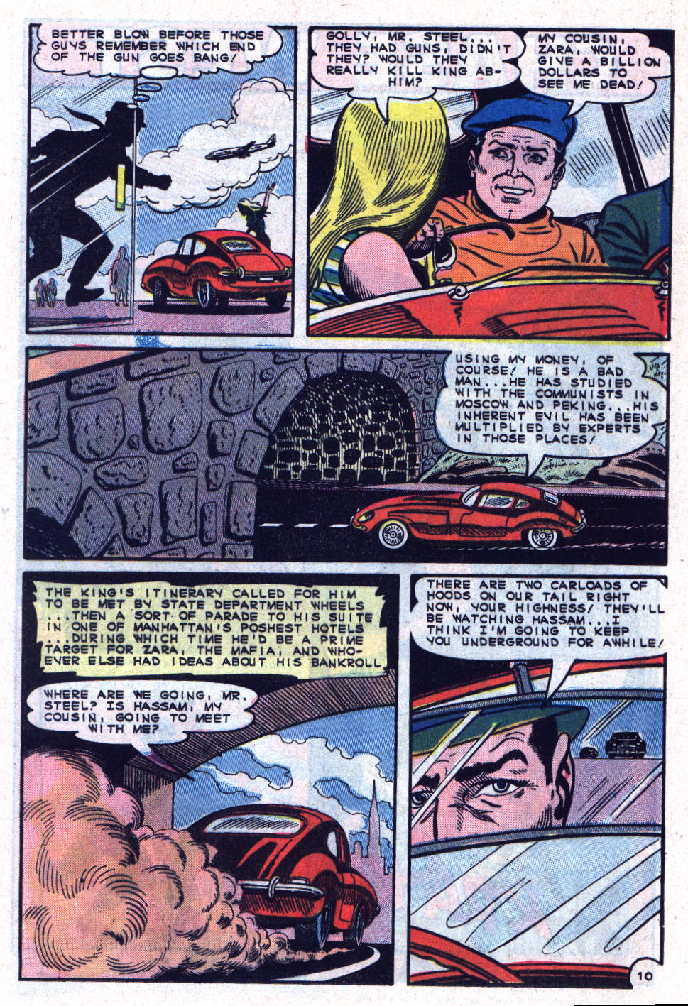 Read online Sarge Steel comic -  Issue #6 - 16