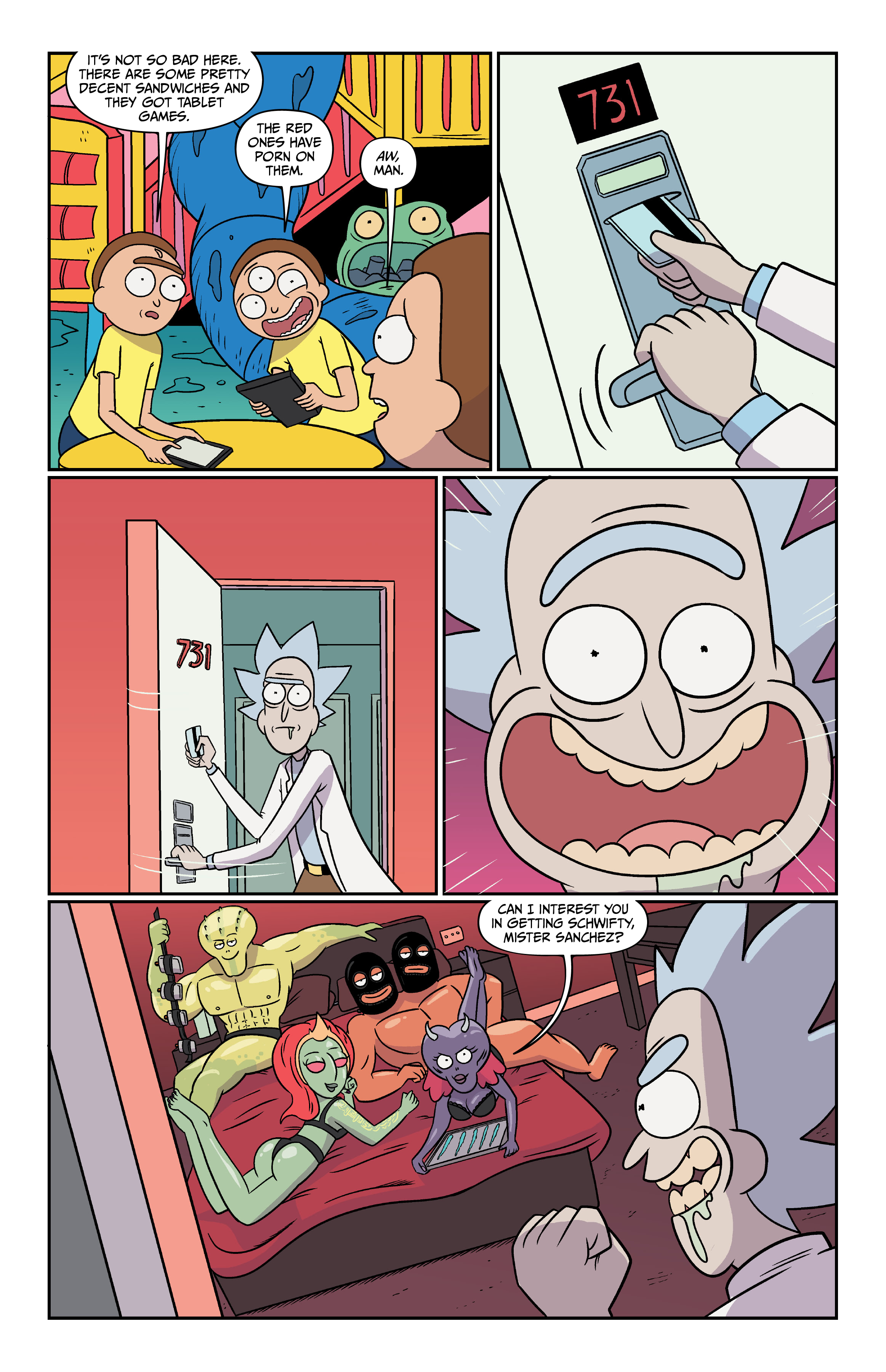 Read online Rick and Morty comic -  Issue # (2015) _Deluxe Edition 7 (Part 1) - 17
