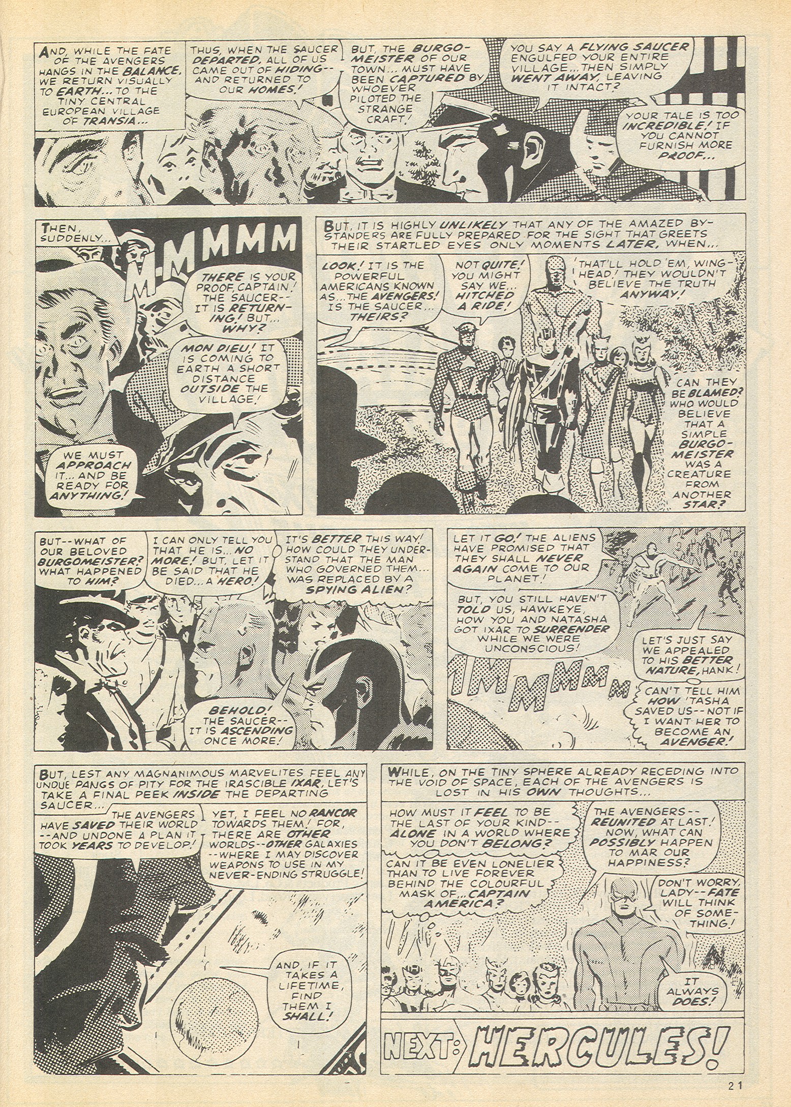 Read online The Avengers (1973) comic -  Issue #41 - 20