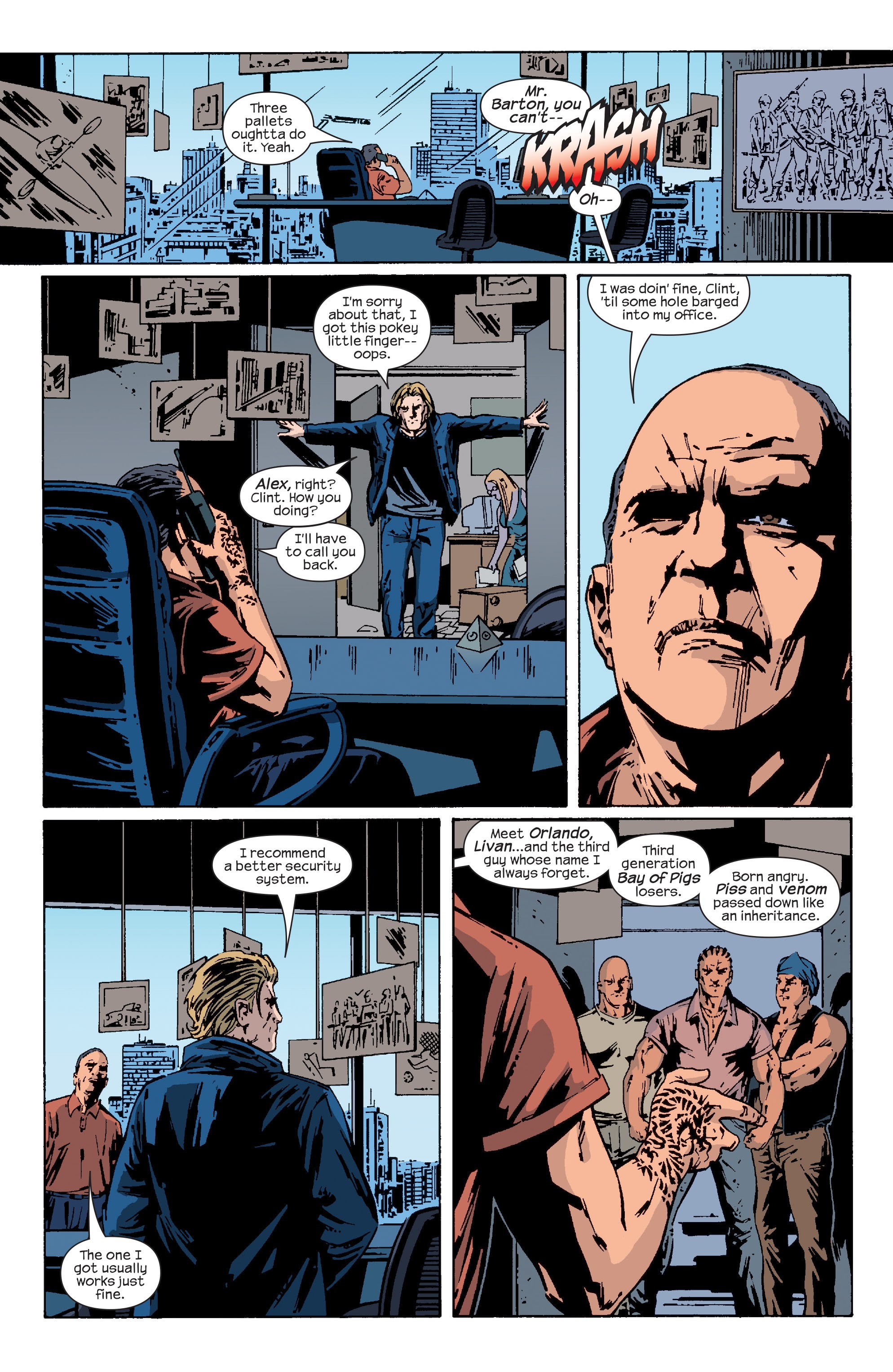 Read online Hawkeye (2003) comic -  Issue #3 - 8