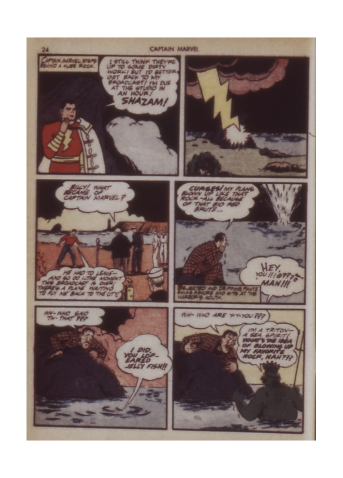 Read online Captain Marvel Adventures comic -  Issue #12 - 24