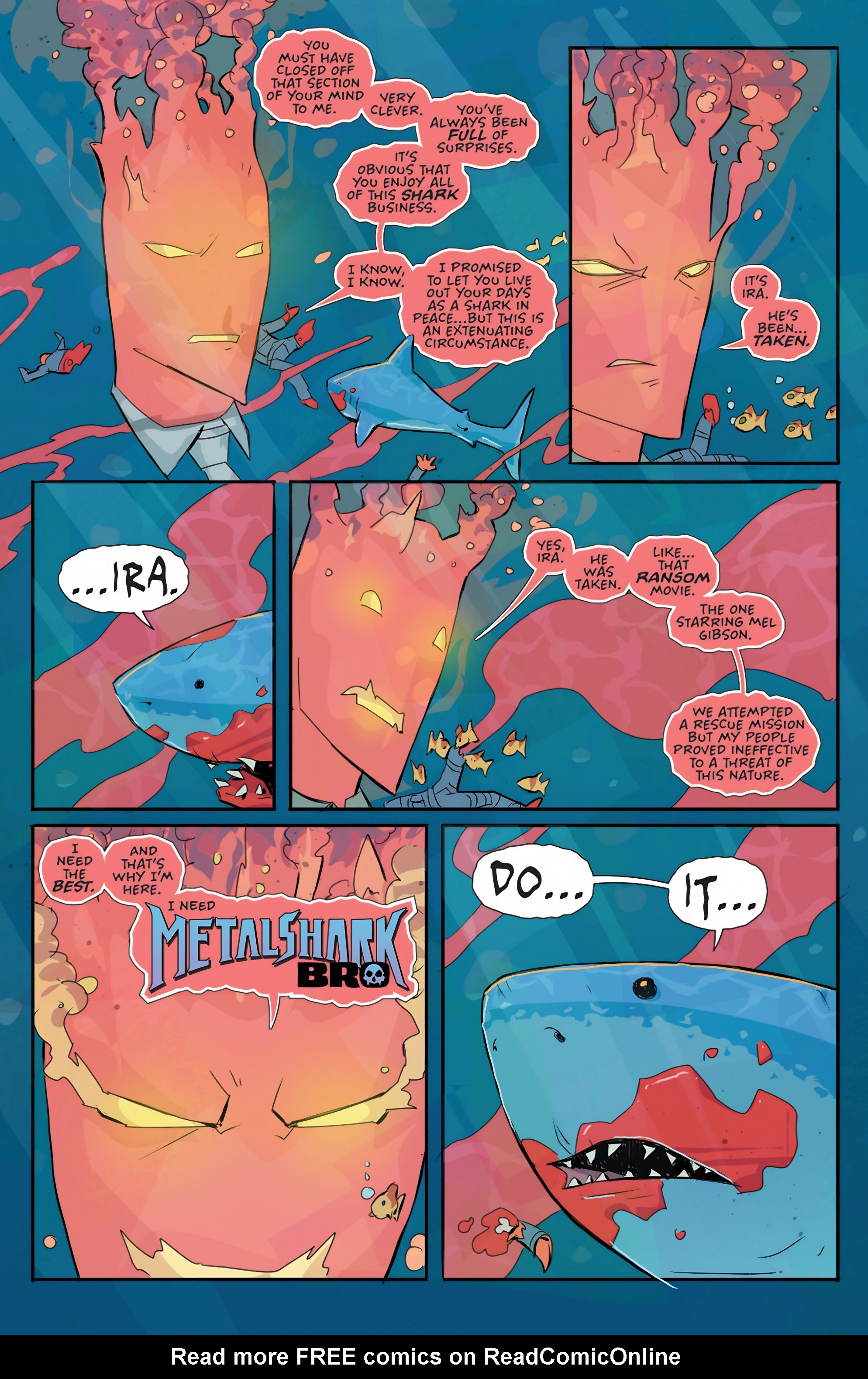Read online Metalshark Bro: Assault On Hamzig Island comic -  Issue # TPB - 15