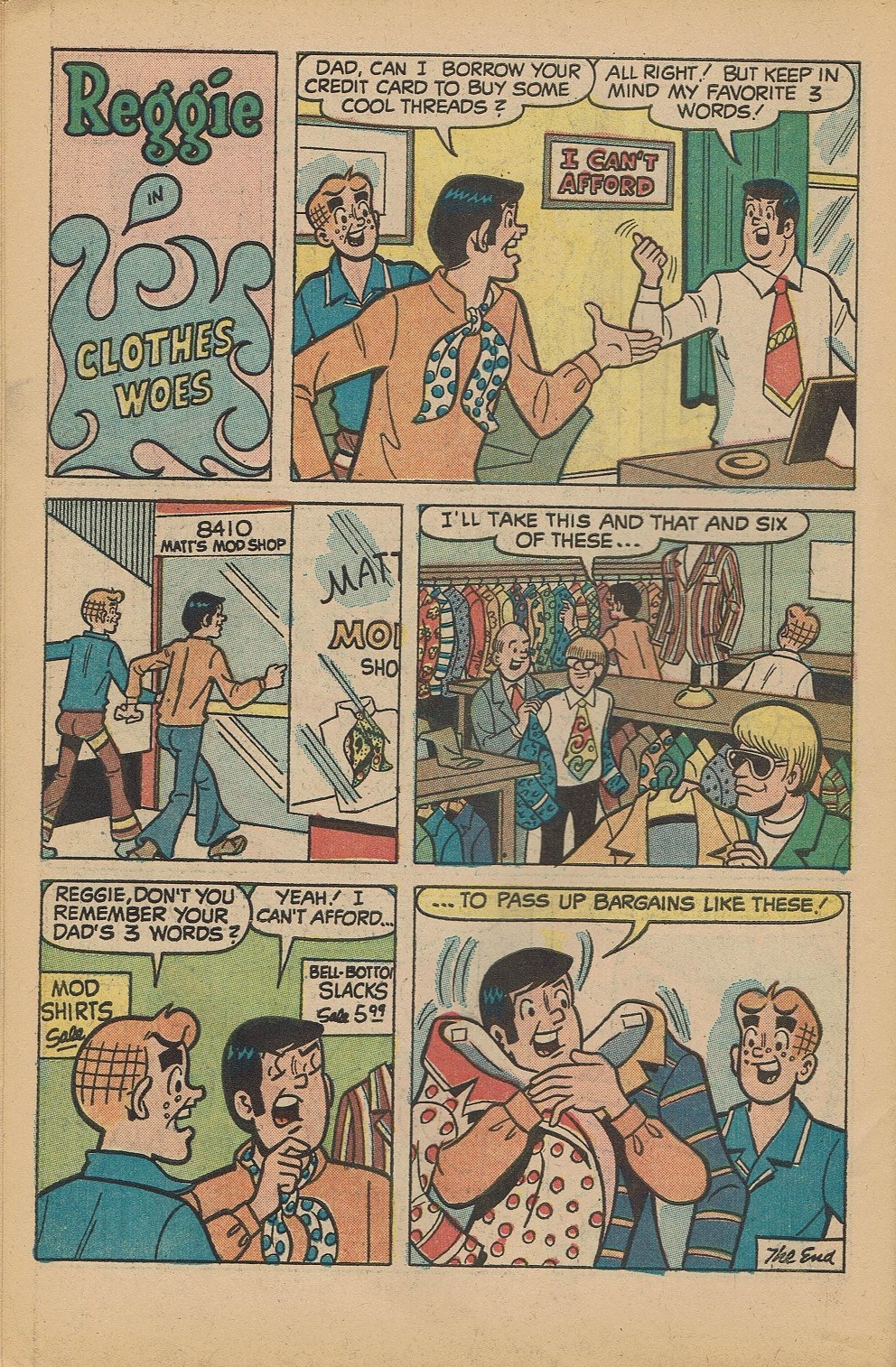 Read online Reggie's Wise Guy Jokes comic -  Issue #24 - 22