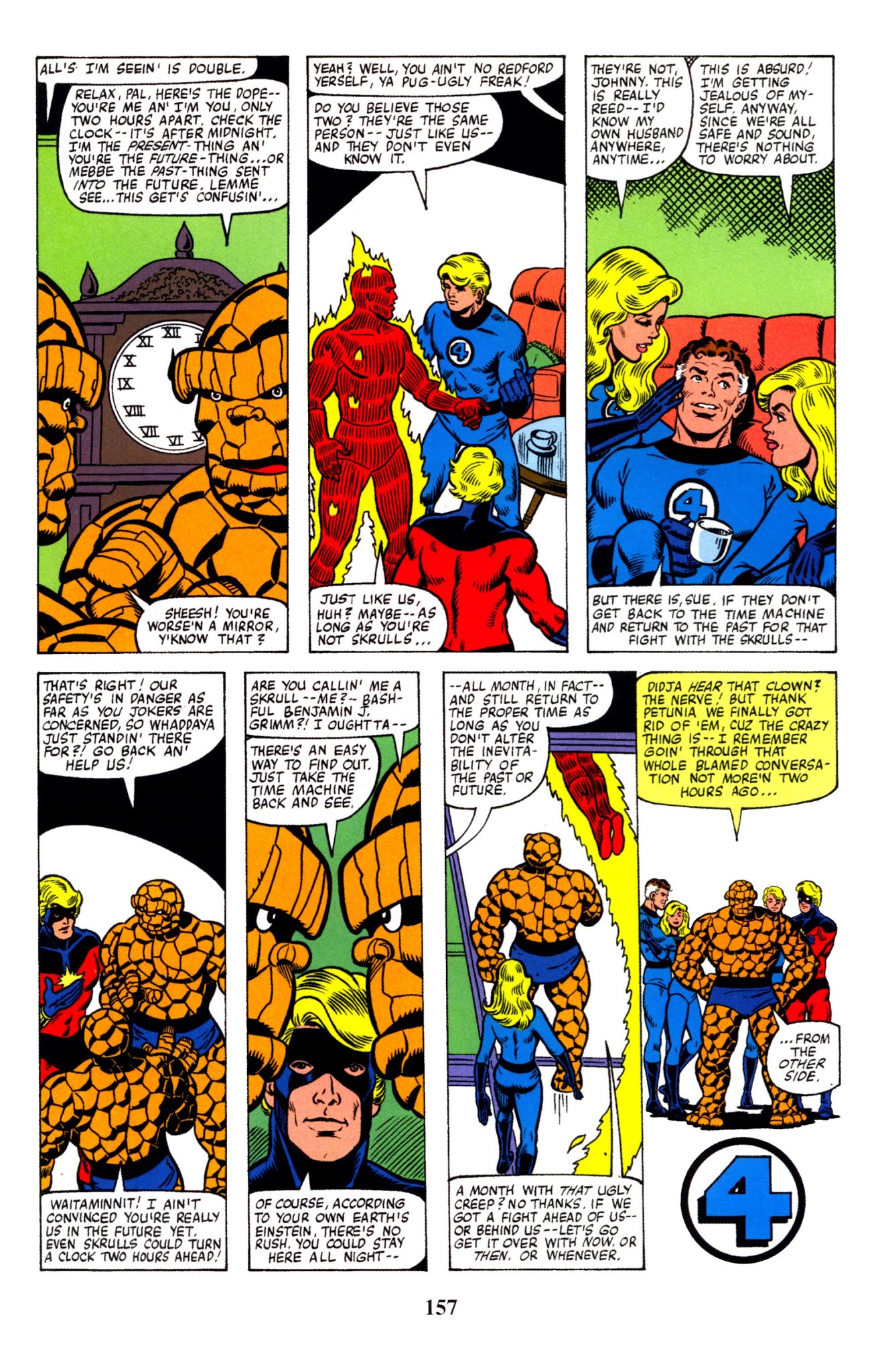 Read online Fantastic Four Visionaries: George Perez comic -  Issue # TPB 2 (Part 2) - 55