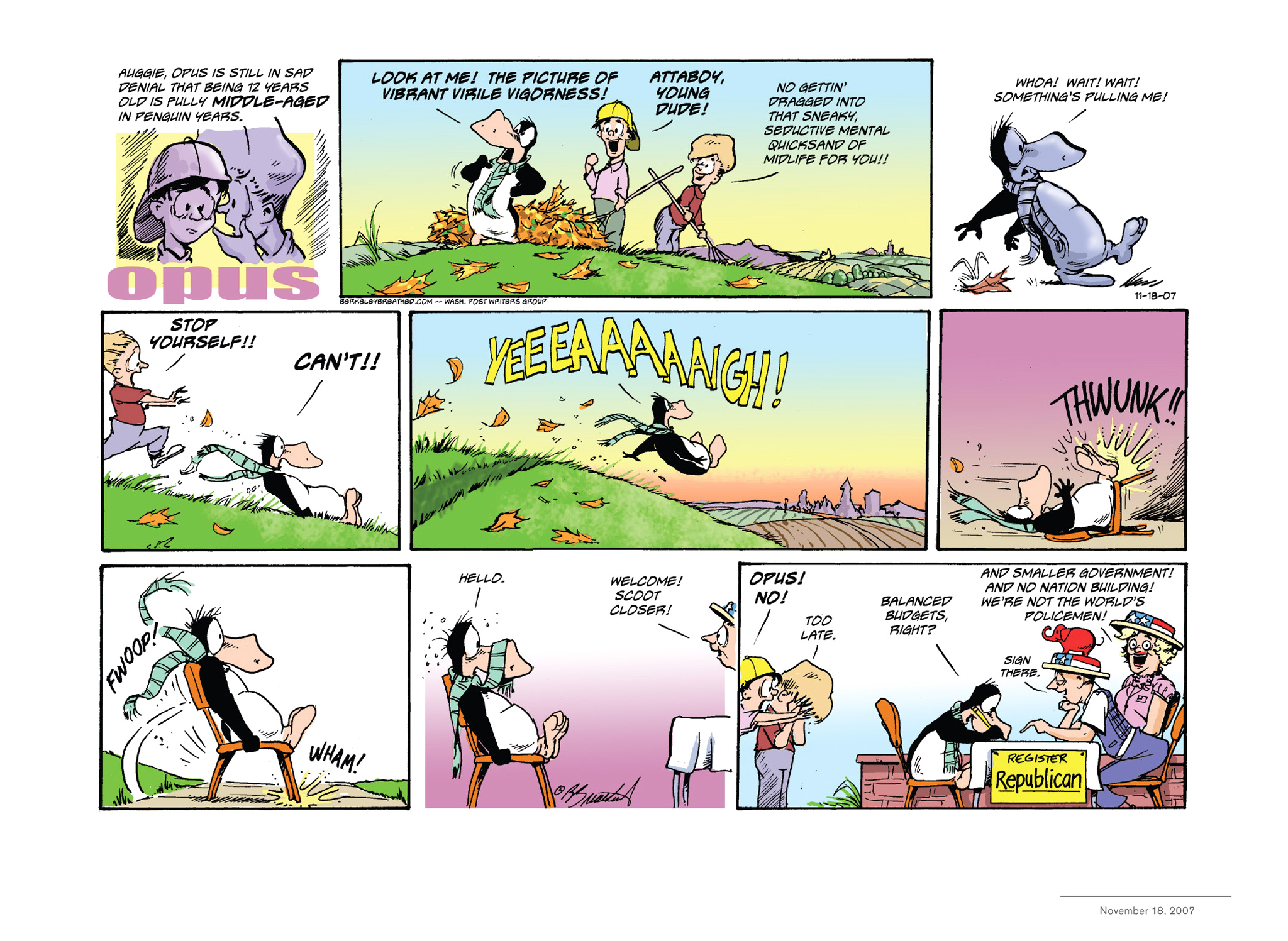 Read online Opus Complete Sunday Strips From 2003-2008 comic -  Issue # TPB (Part 3) - 17