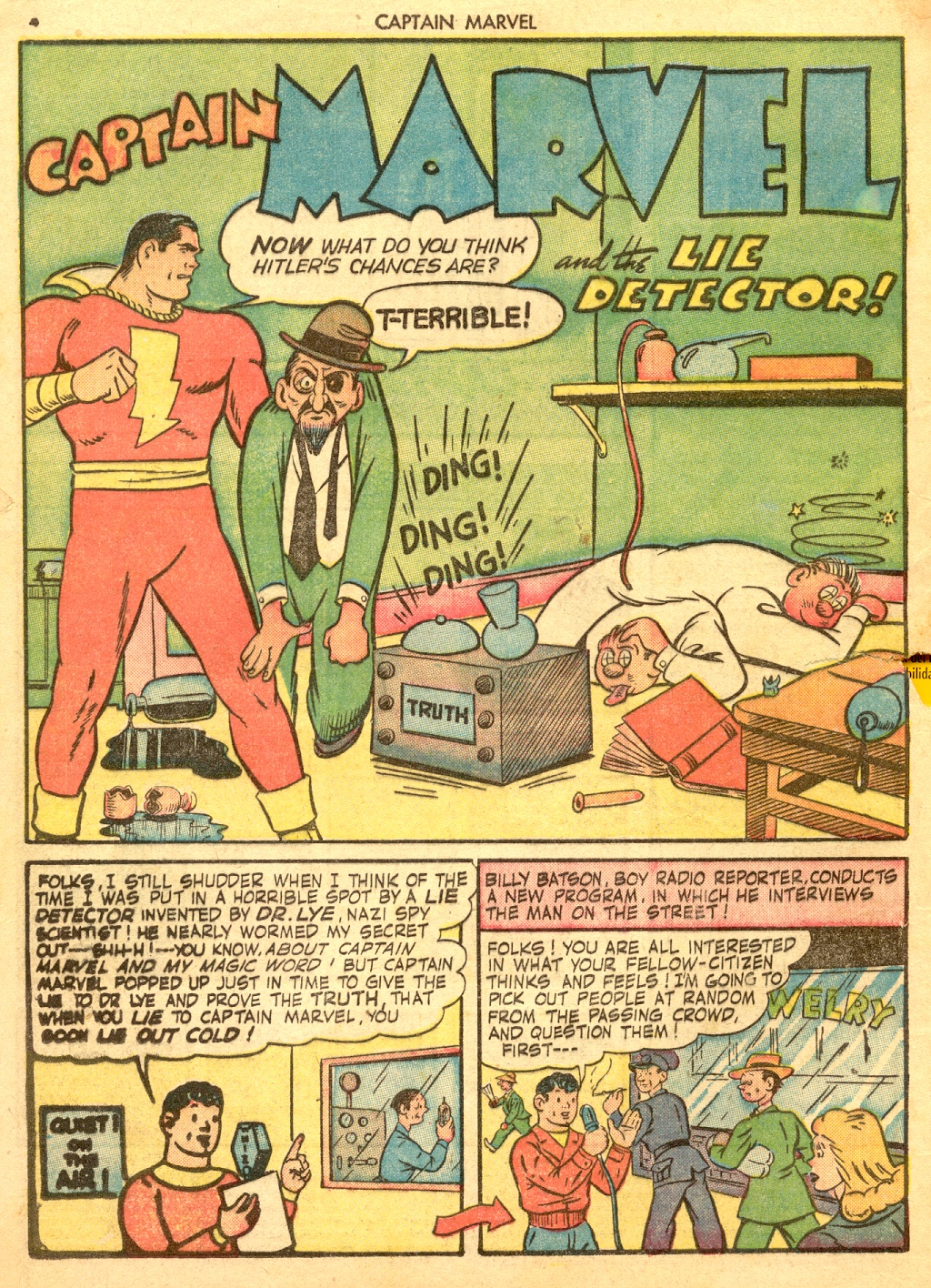 Read online Captain Marvel Adventures comic -  Issue #23 - 4