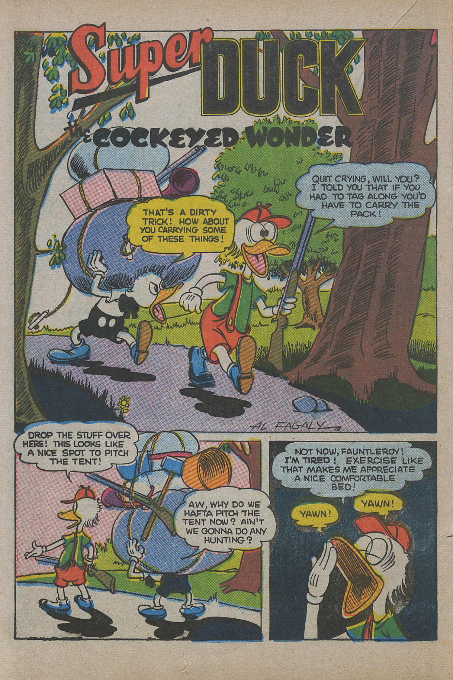 Read online Super Duck Comics comic -  Issue #2 - 28