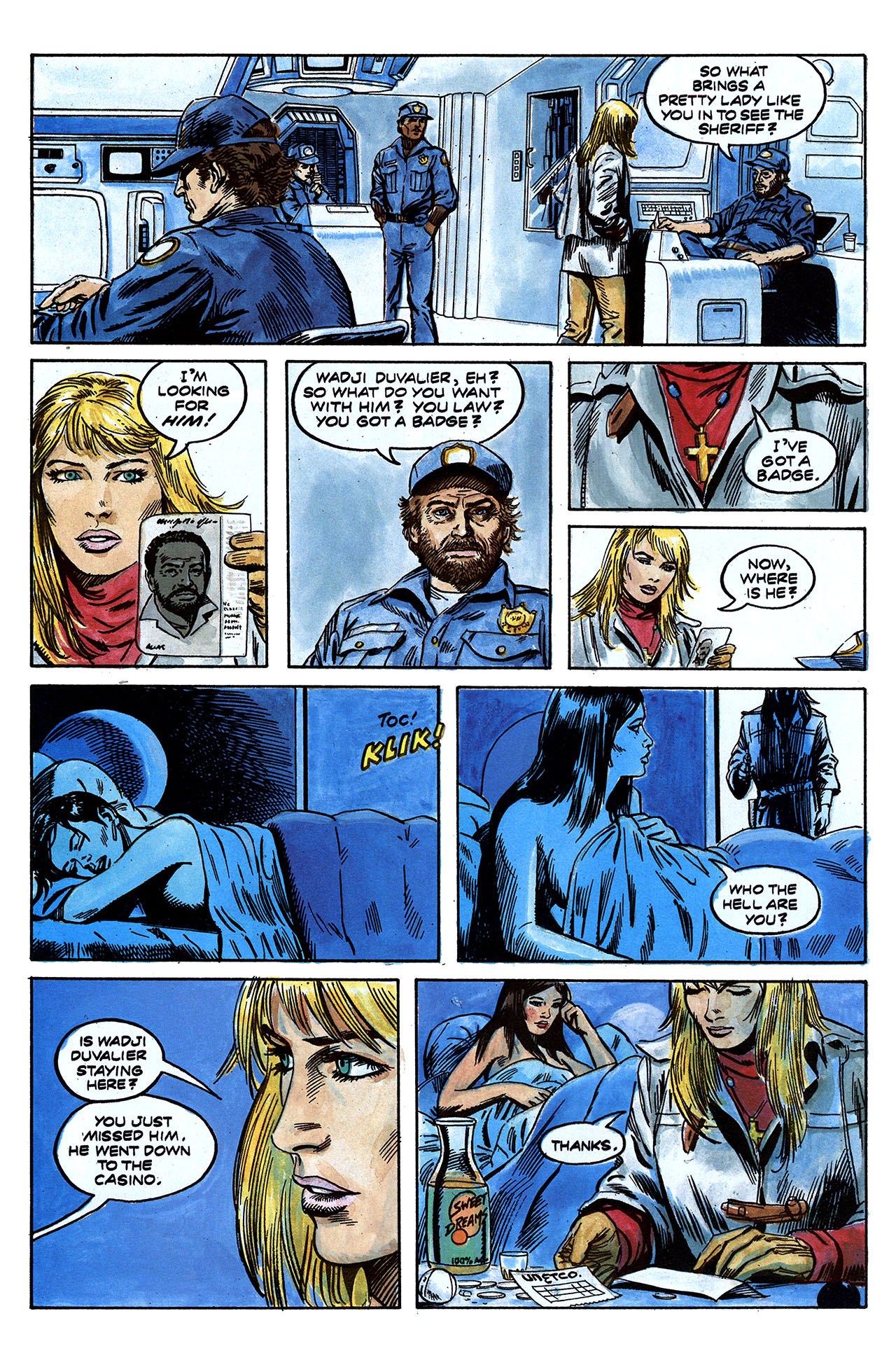 Read online Evangeline (1984) comic -  Issue #1 - 15