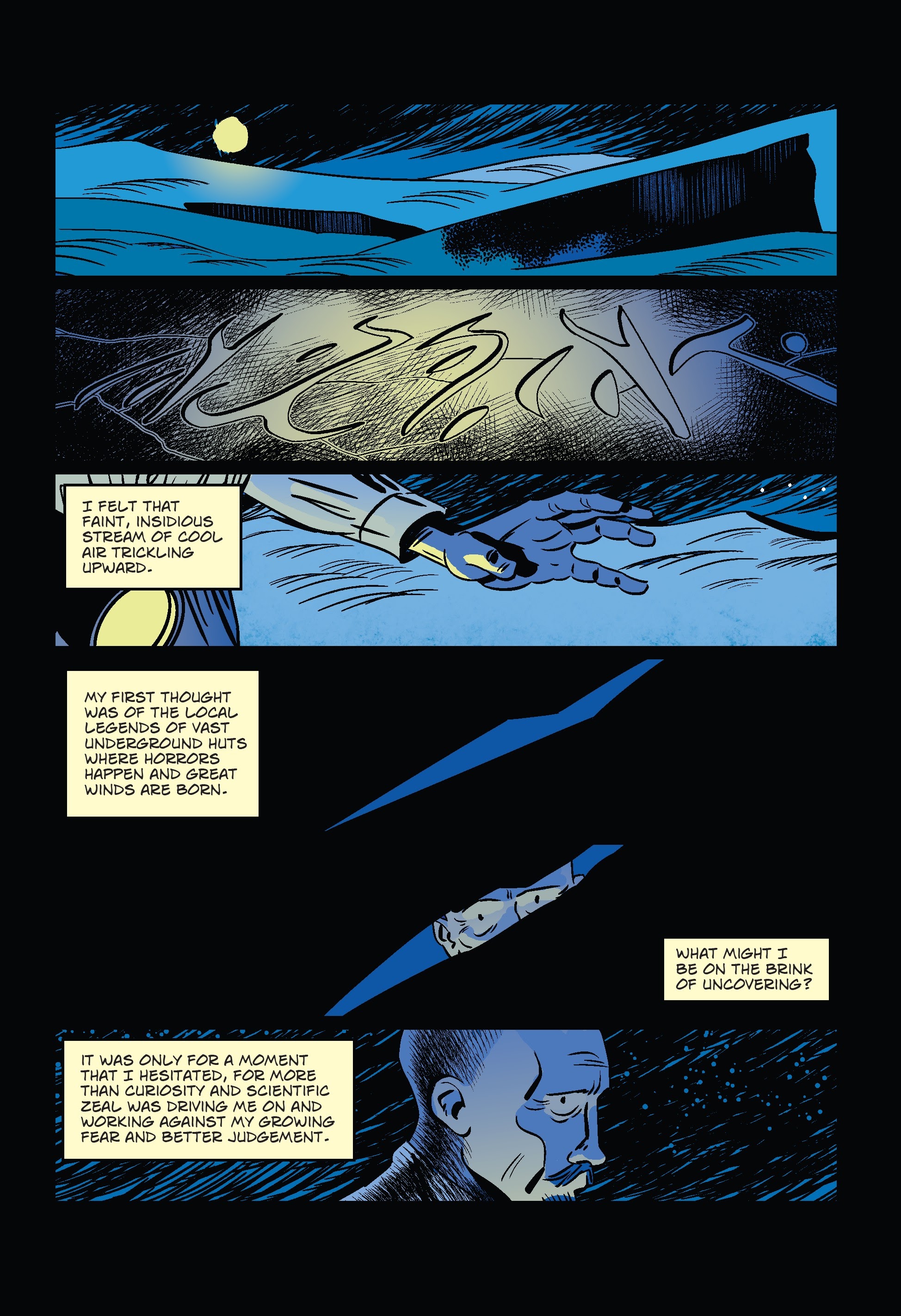 Read online H.P. Lovecraft The Shadow Out of Time comic -  Issue # TPB - 71