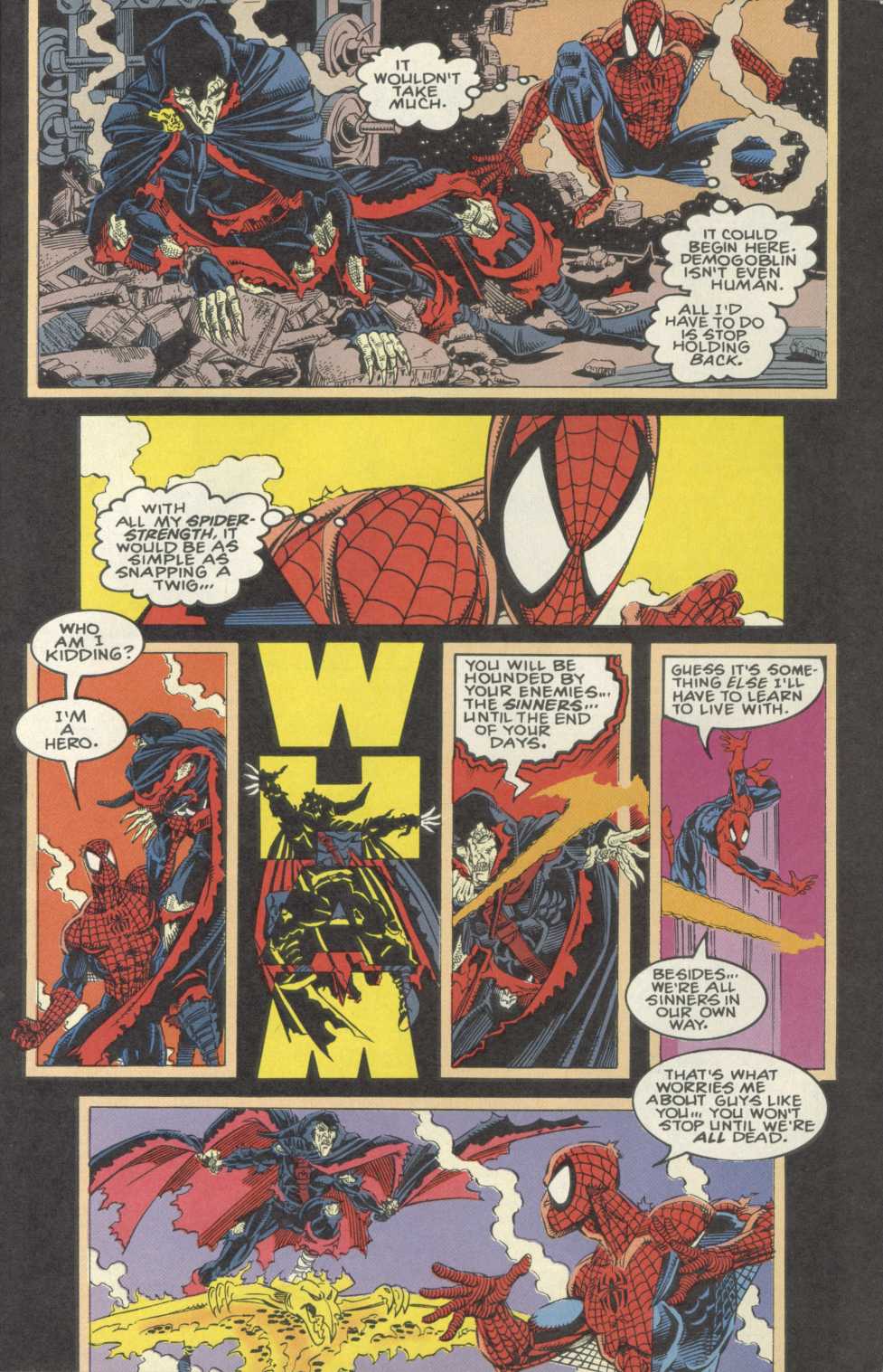 Read online Spider-Man (1990) comic -  Issue #47 - Old Habits - 21