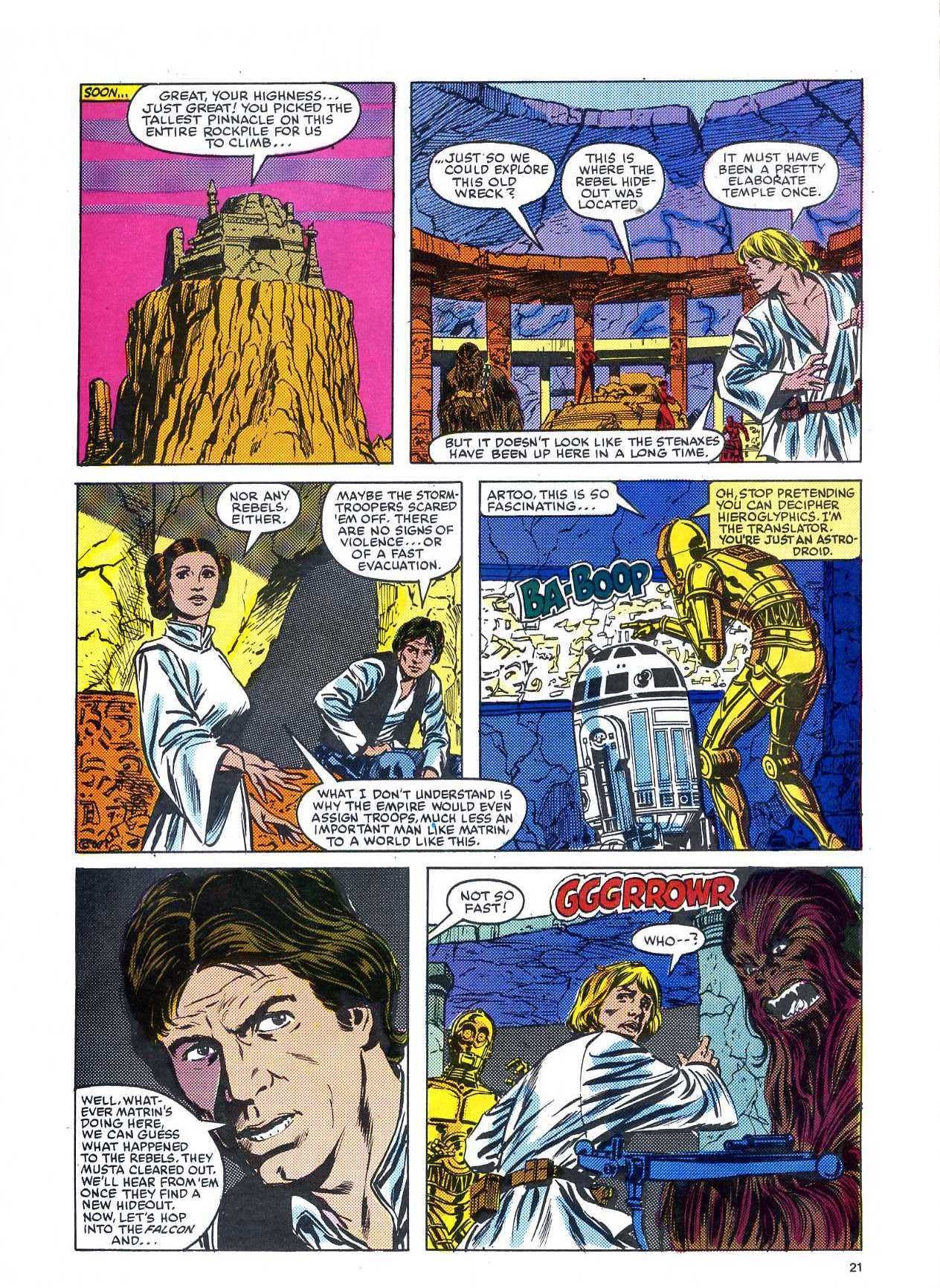 Read online Return of the Jedi comic -  Issue #145 - 20