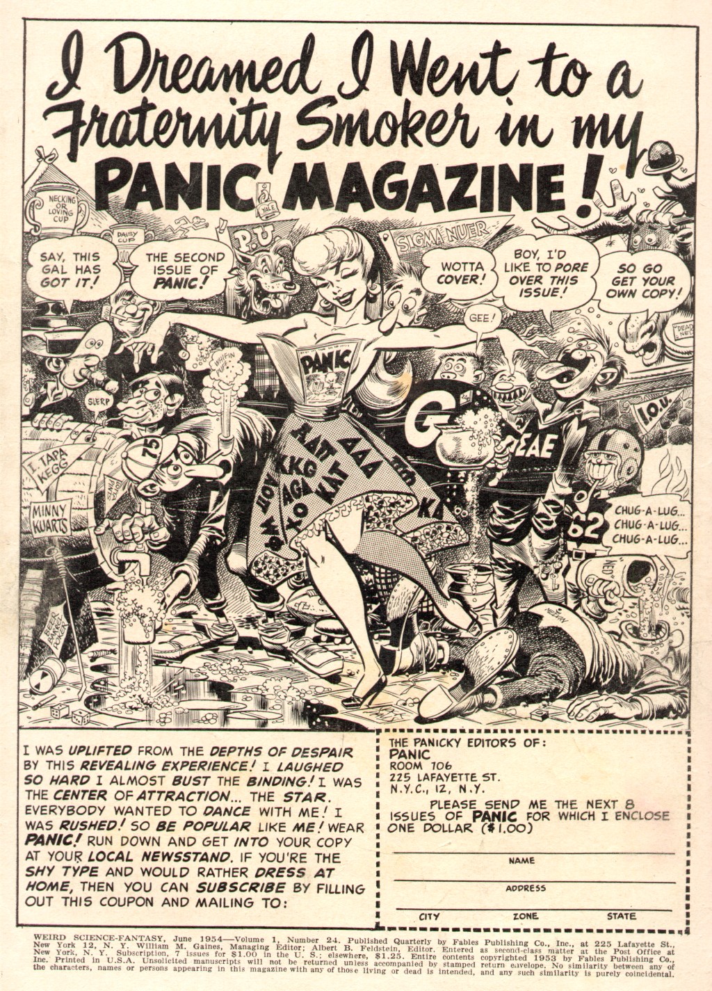Read online Weird Science-Fantasy comic -  Issue #24 - 2