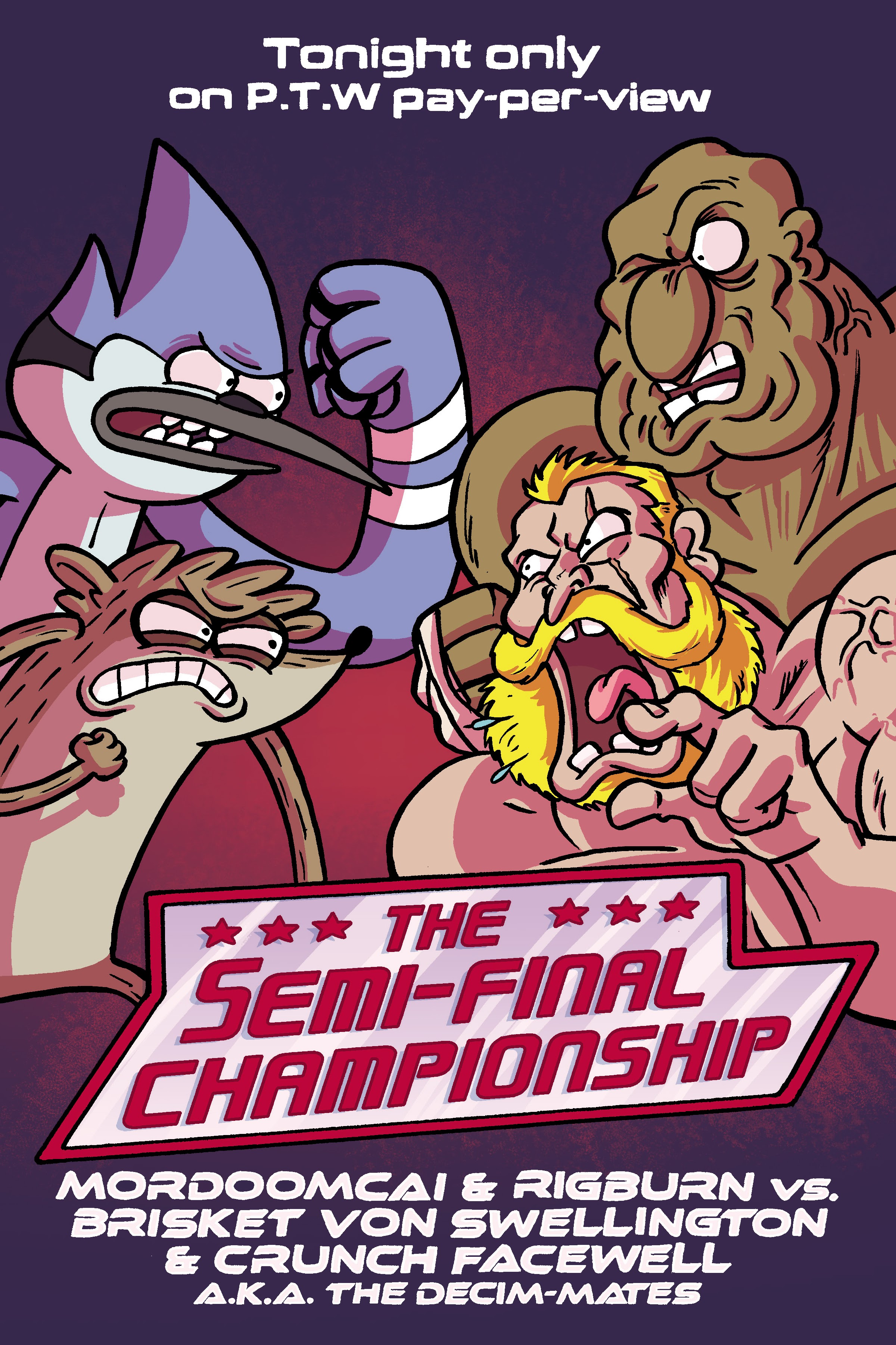 Read online Regular Show: Wrasslesplosion comic -  Issue # TPB - 59