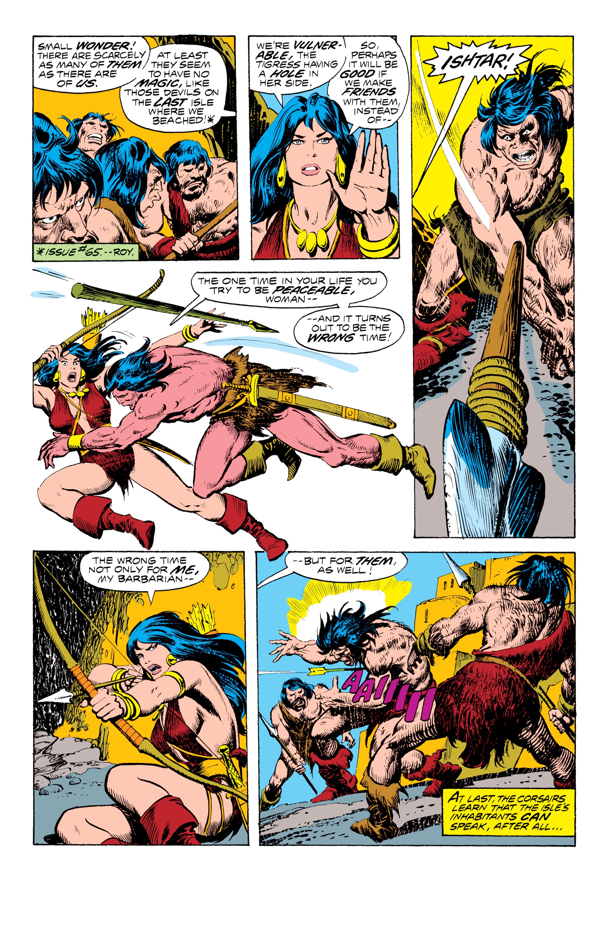 Read online Conan the Barbarian Epic Collection: The Original Marvel Years - Of Once and Future Kings comic -  Issue # TPB (Part 2) - 97