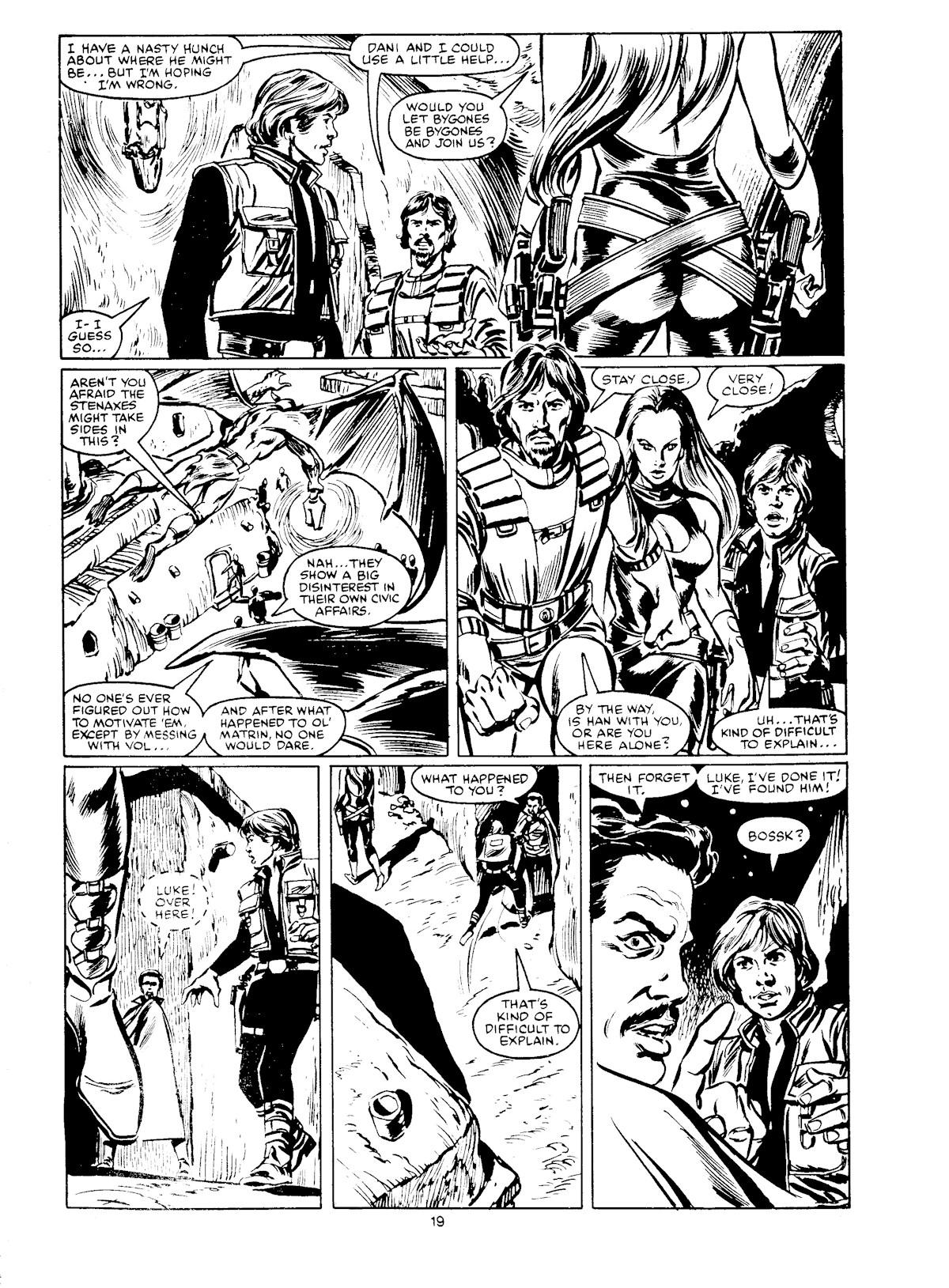 Read online Star Wars Weekly comic -  Issue #171 - 19