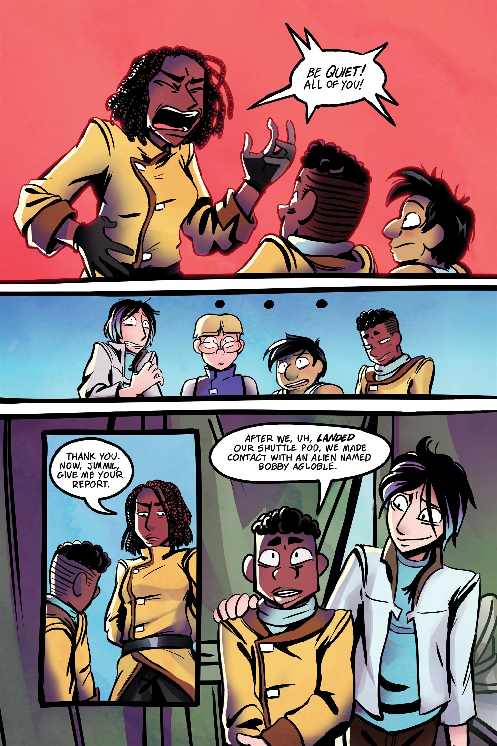 Read online Cosmic Cadets: Contact! comic -  Issue # TPB (Part 2) - 25