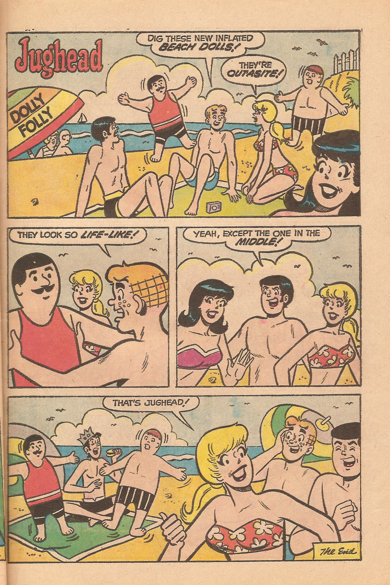 Read online Jughead's Jokes comic -  Issue #35 - 47
