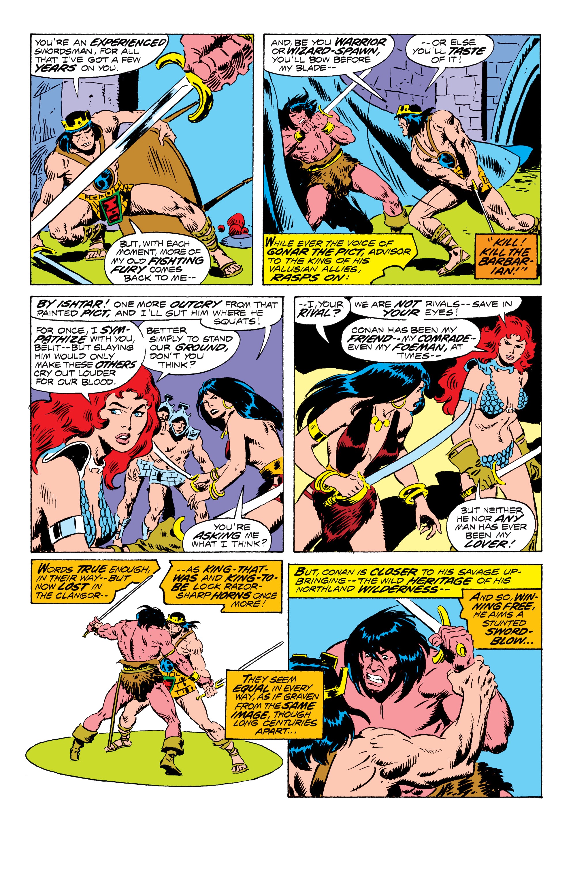 Read online Conan the Barbarian Epic Collection: The Original Marvel Years - Of Once and Future Kings comic -  Issue # TPB (Part 2) - 67